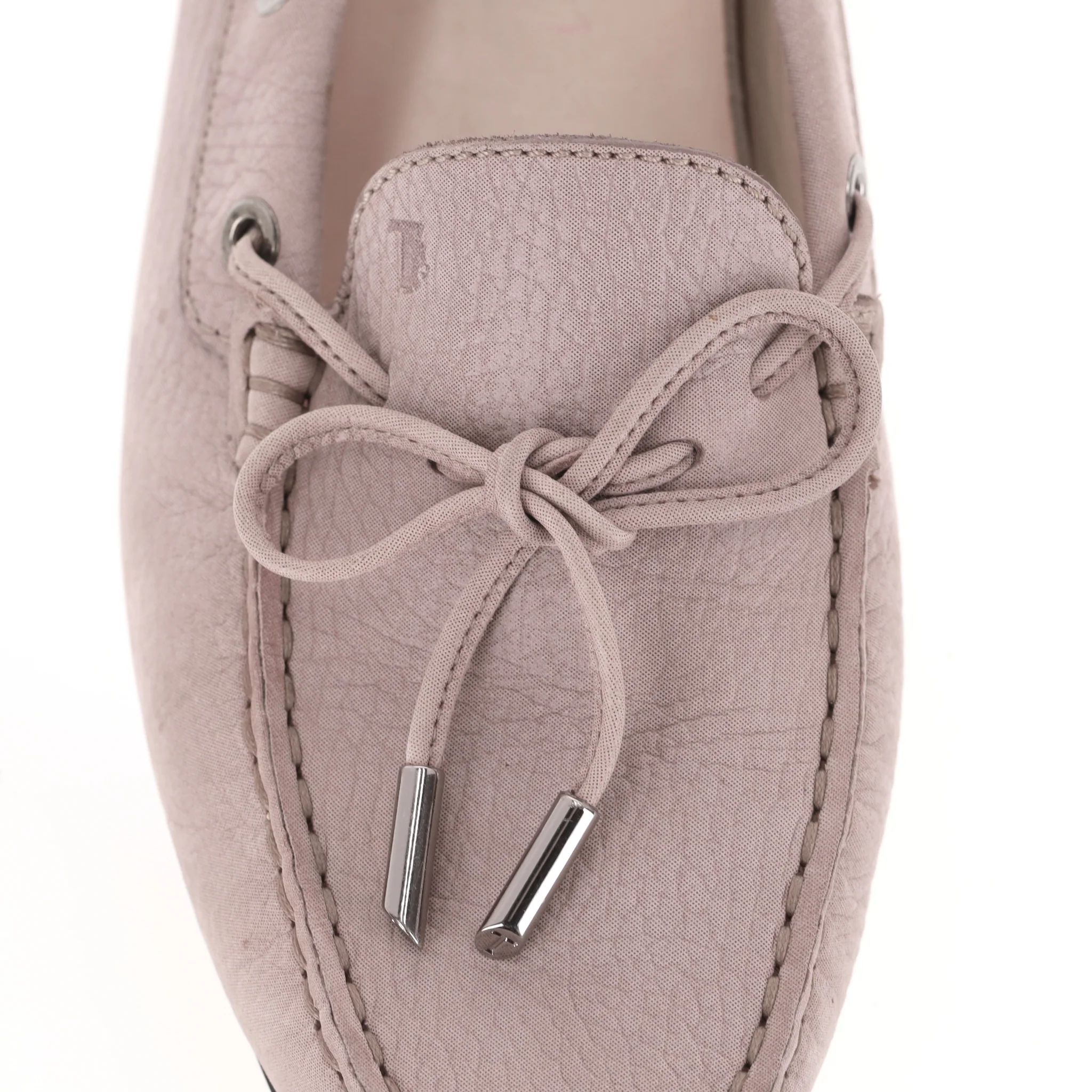Tod's City Gommino Suede Loafers. Size 38.5 - Image 7