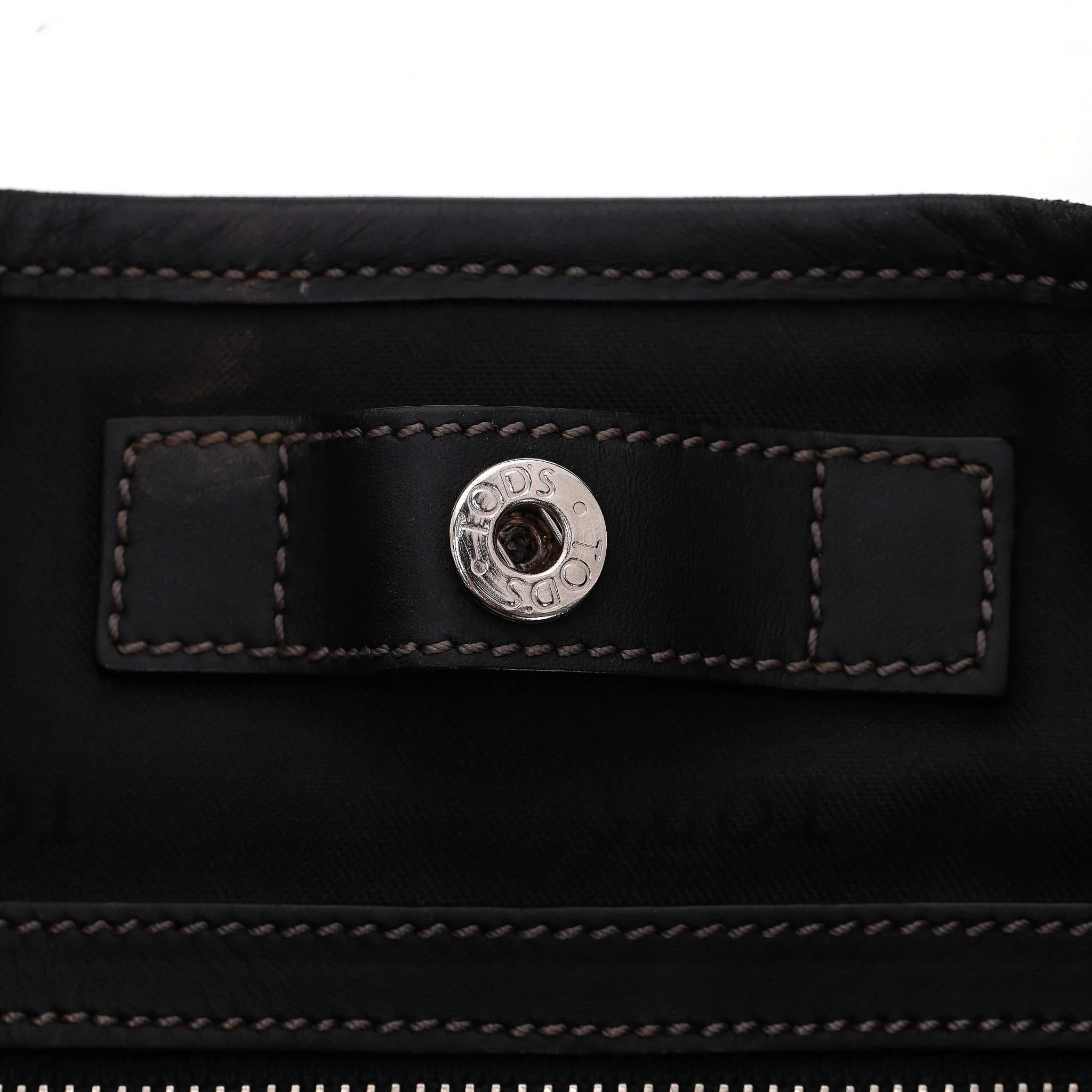 Tod's G-Line Easy Sacca Glazed Coated Canvas Tote Bag - Image 10