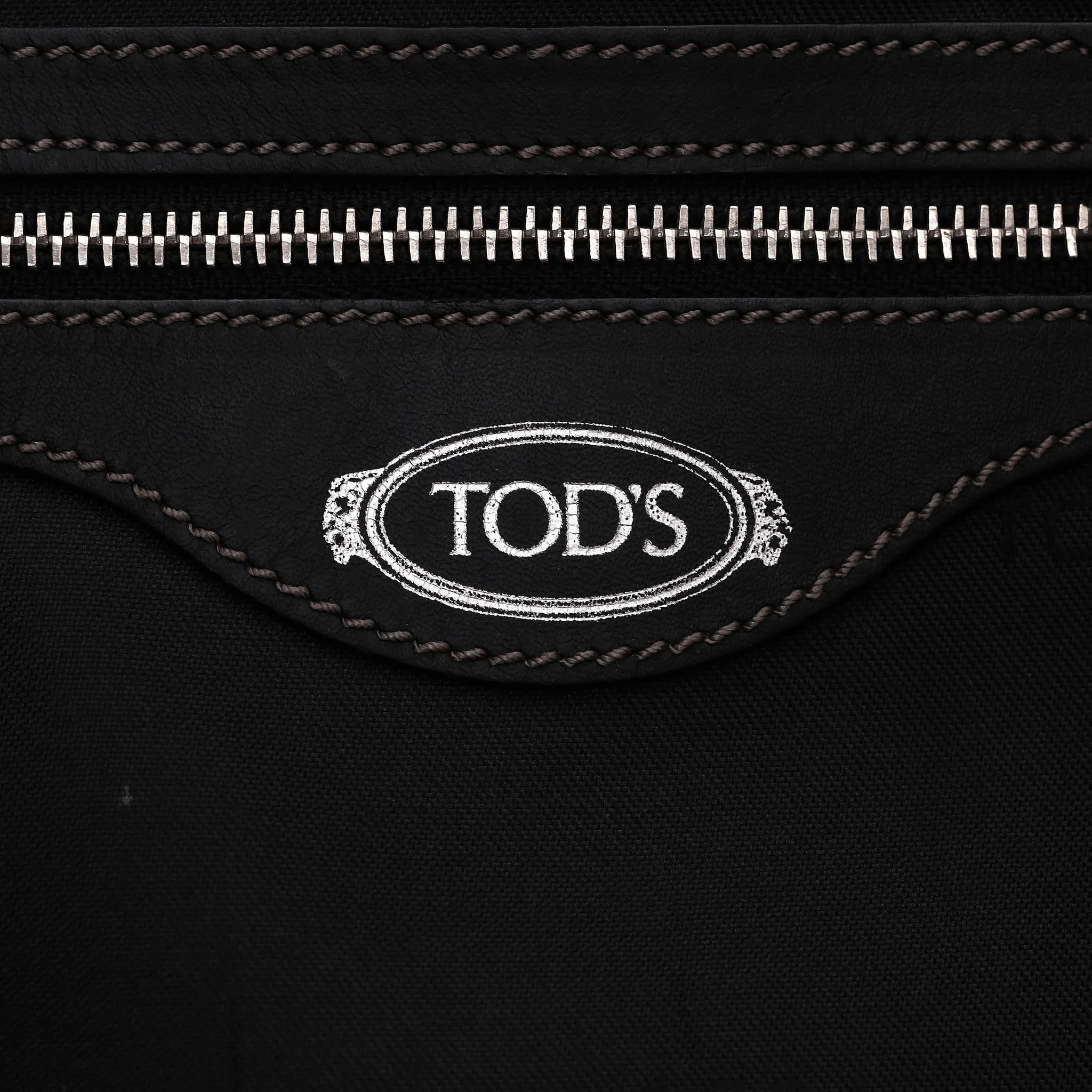Tod's G-Line Easy Sacca Glazed Coated Canvas Tote Bag - Image 11