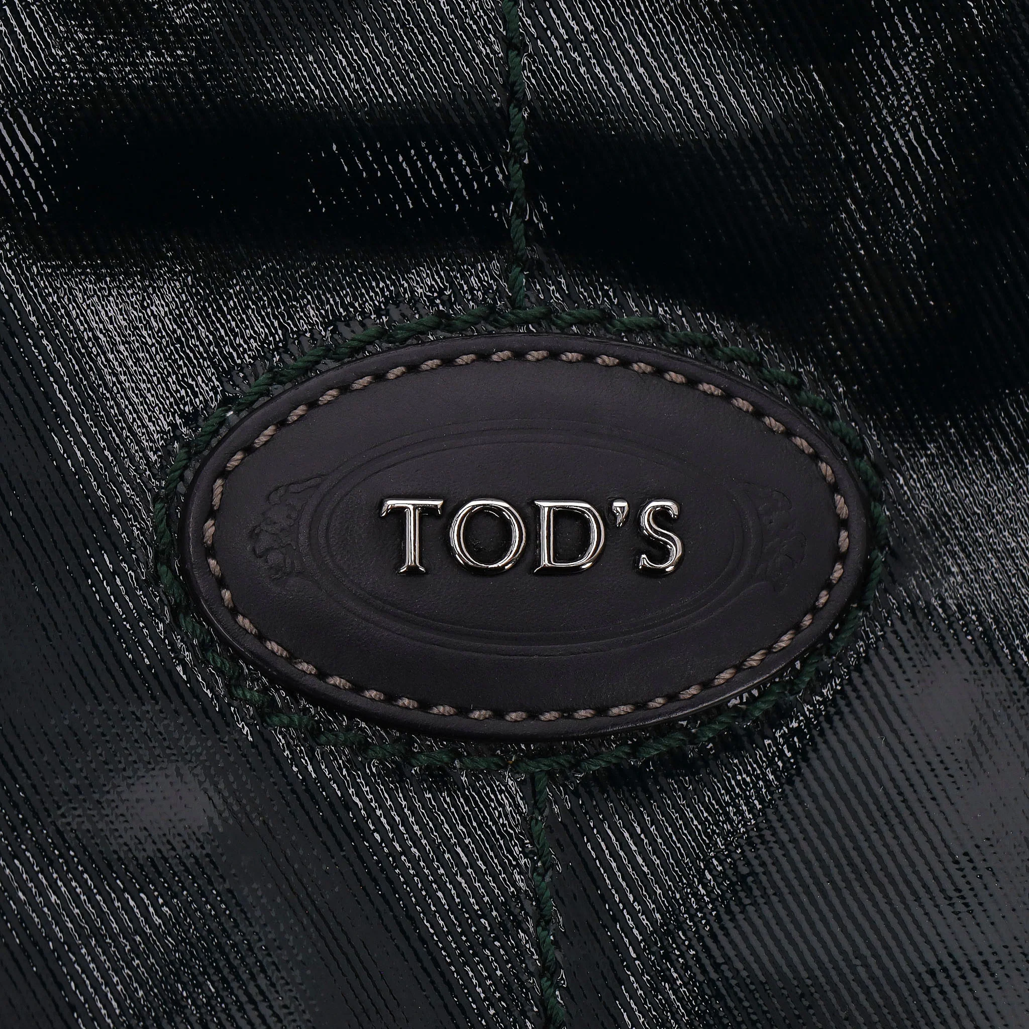 Tod's G-Line Easy Sacca Glazed Coated Canvas Tote Bag - Image 12
