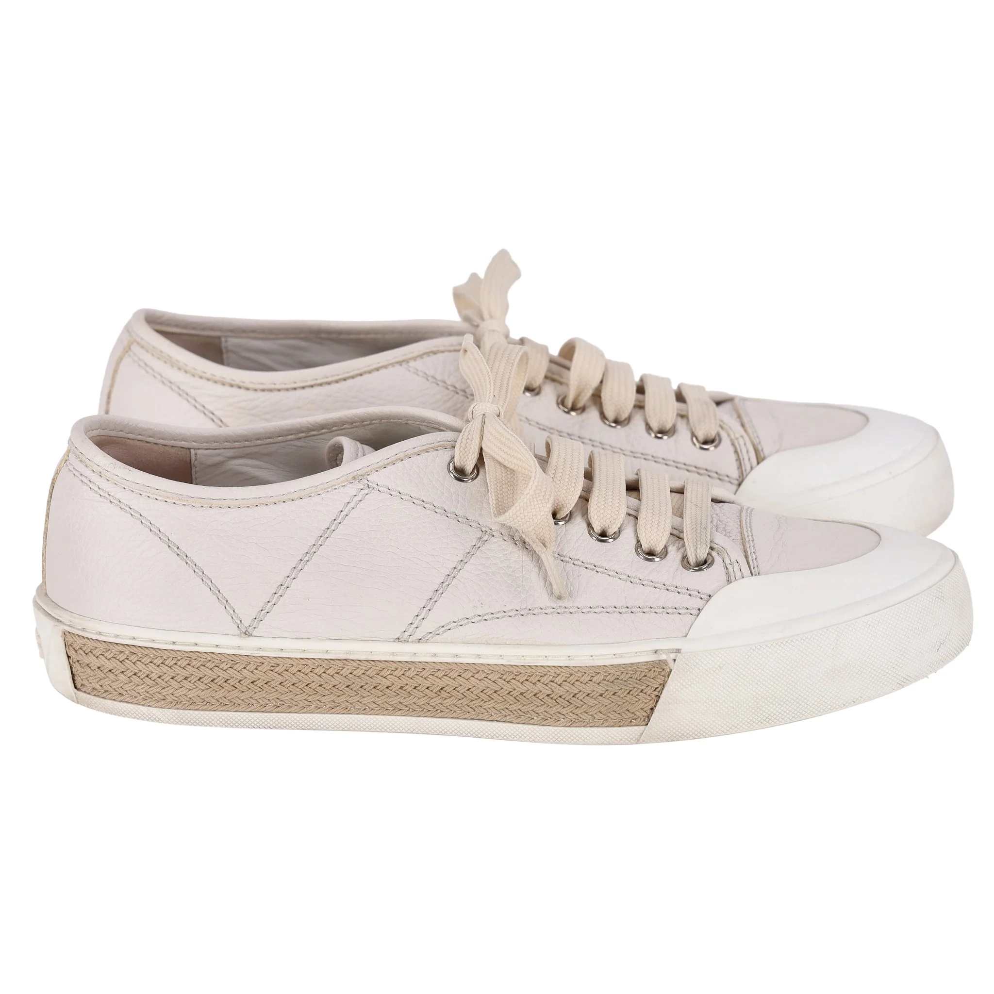 Tod's Leather Sneakers. Size 39 - Image 3