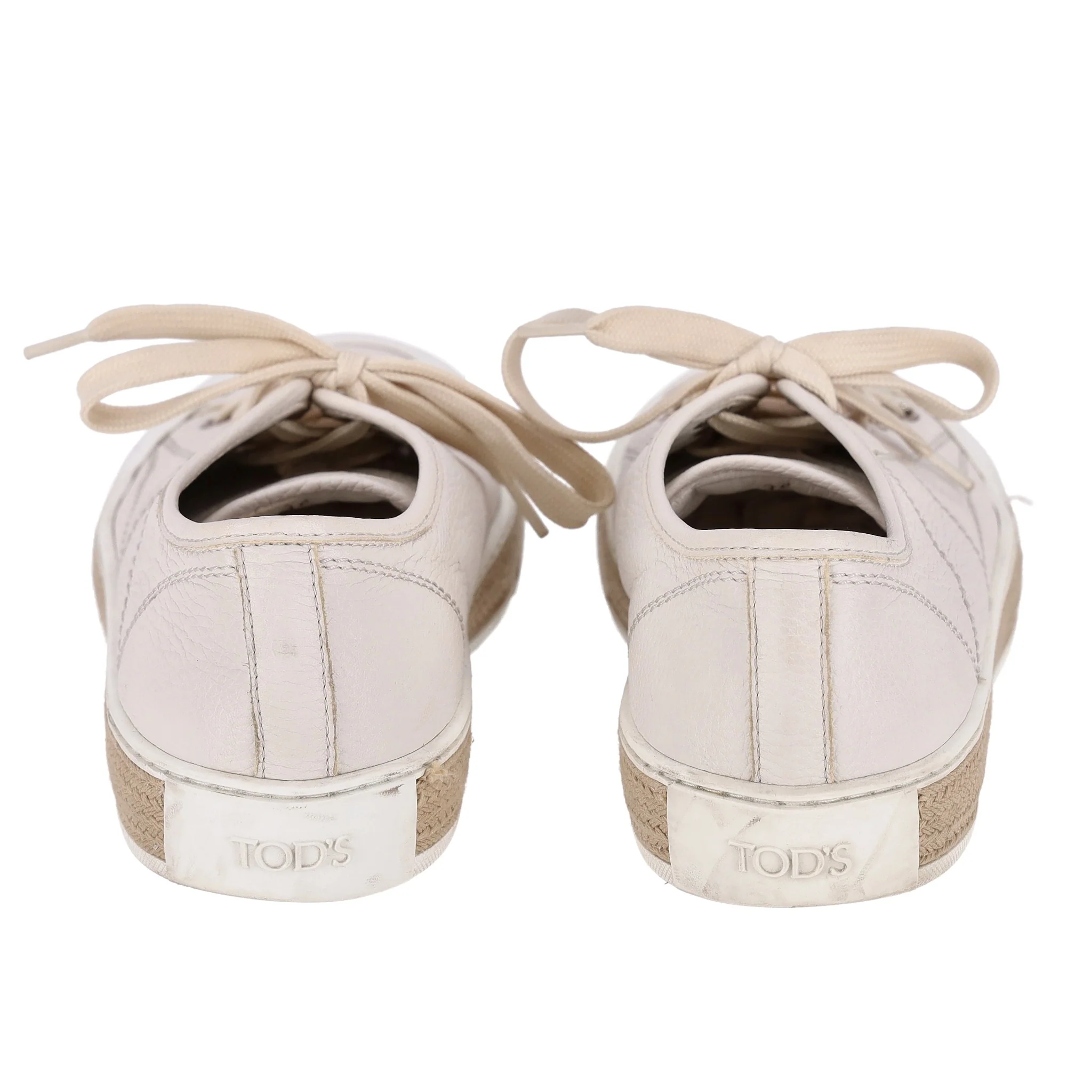 Tod's Leather Sneakers. Size 39 - Image 4