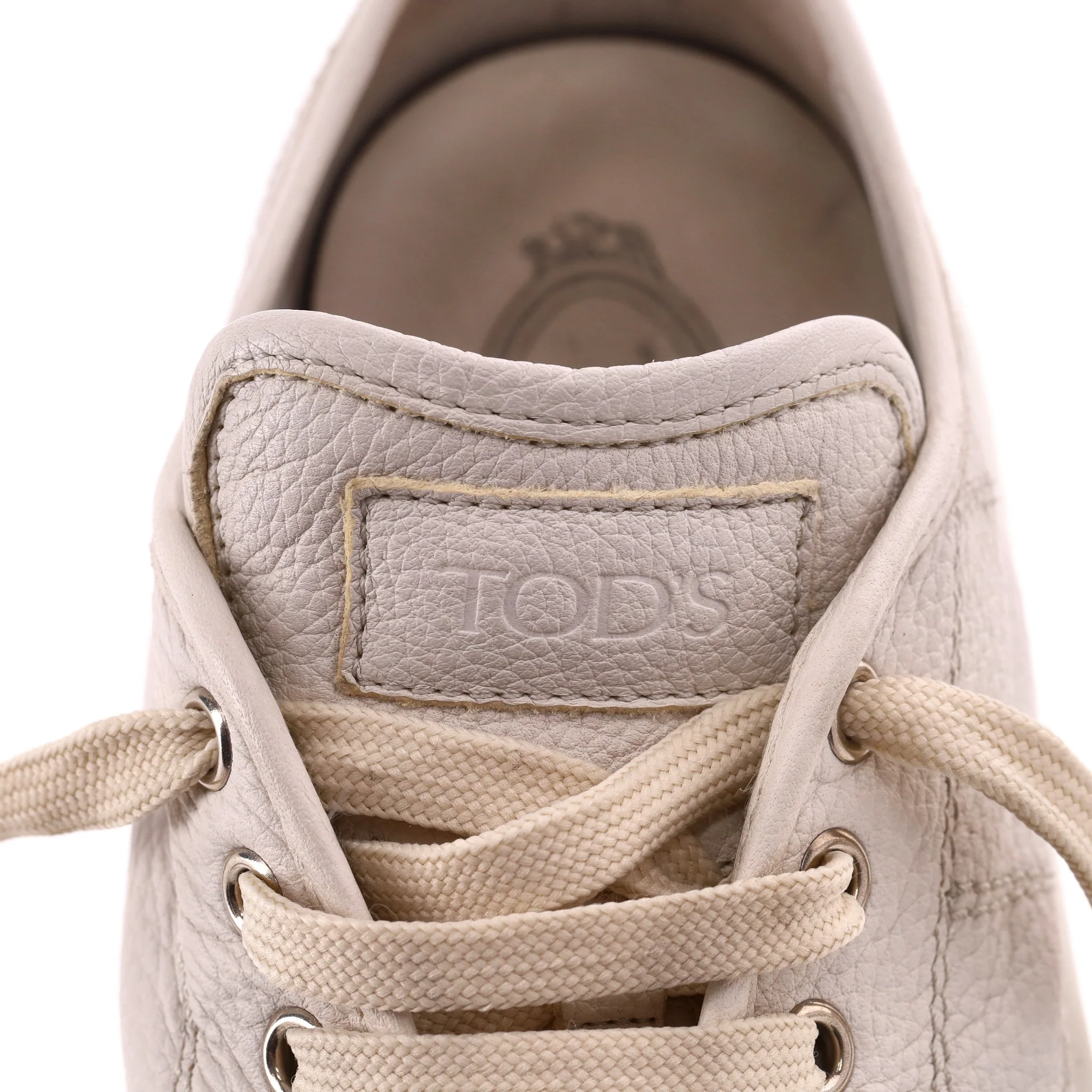 Tod's Leather Sneakers. Size 39 - Image 6