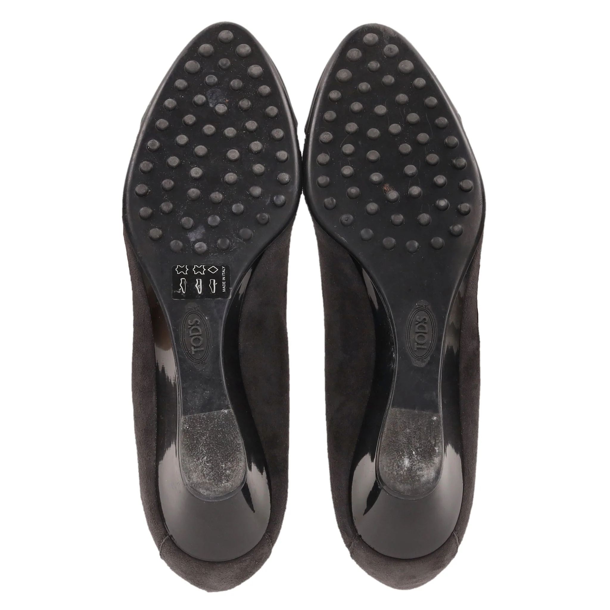 Tod's Suede Wedge Pumps. Size 38 - Image 5