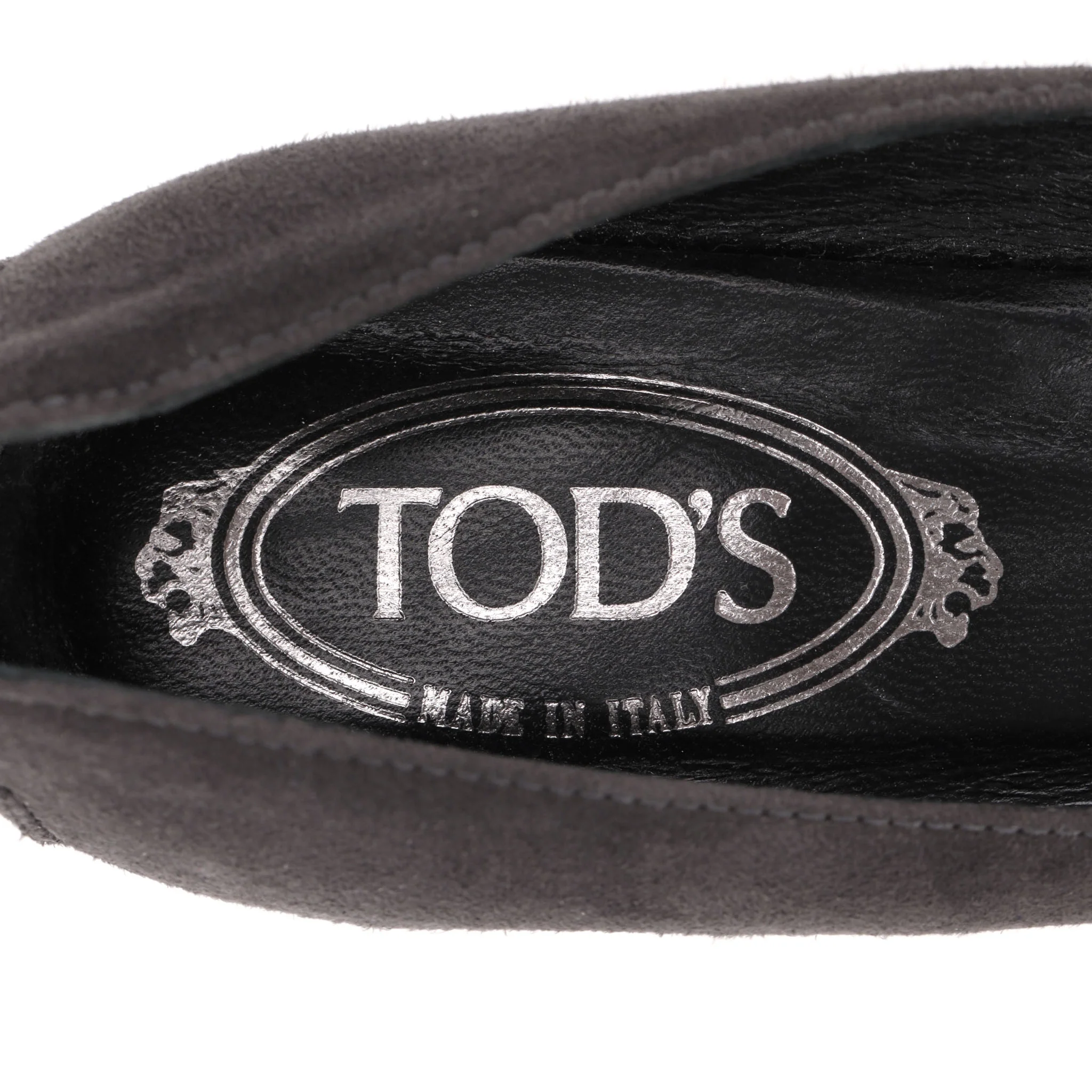 Tod's Suede Wedge Pumps. Size 38 - Image 6