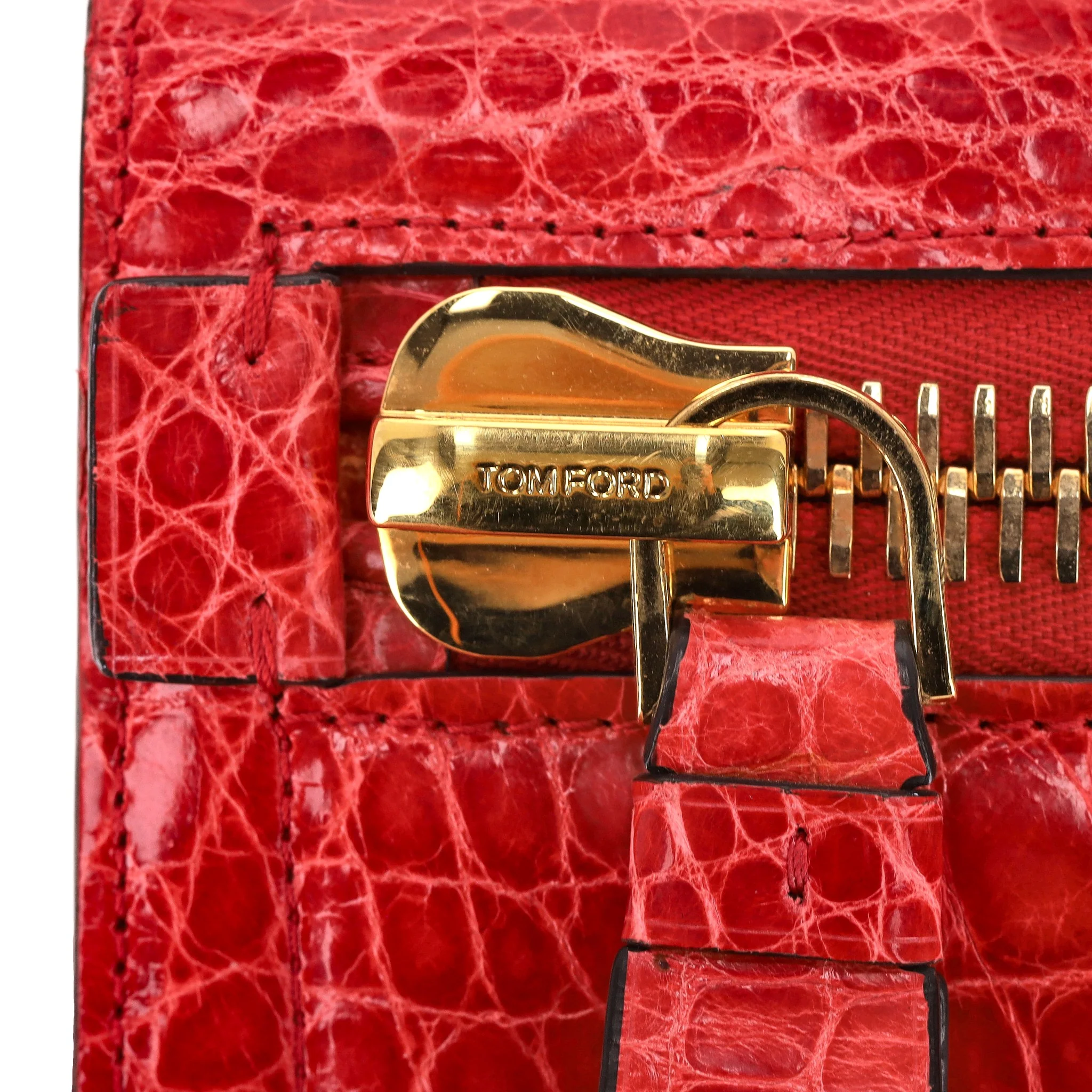 Tom Ford Alligator Skin Clutch Bag - Image 6