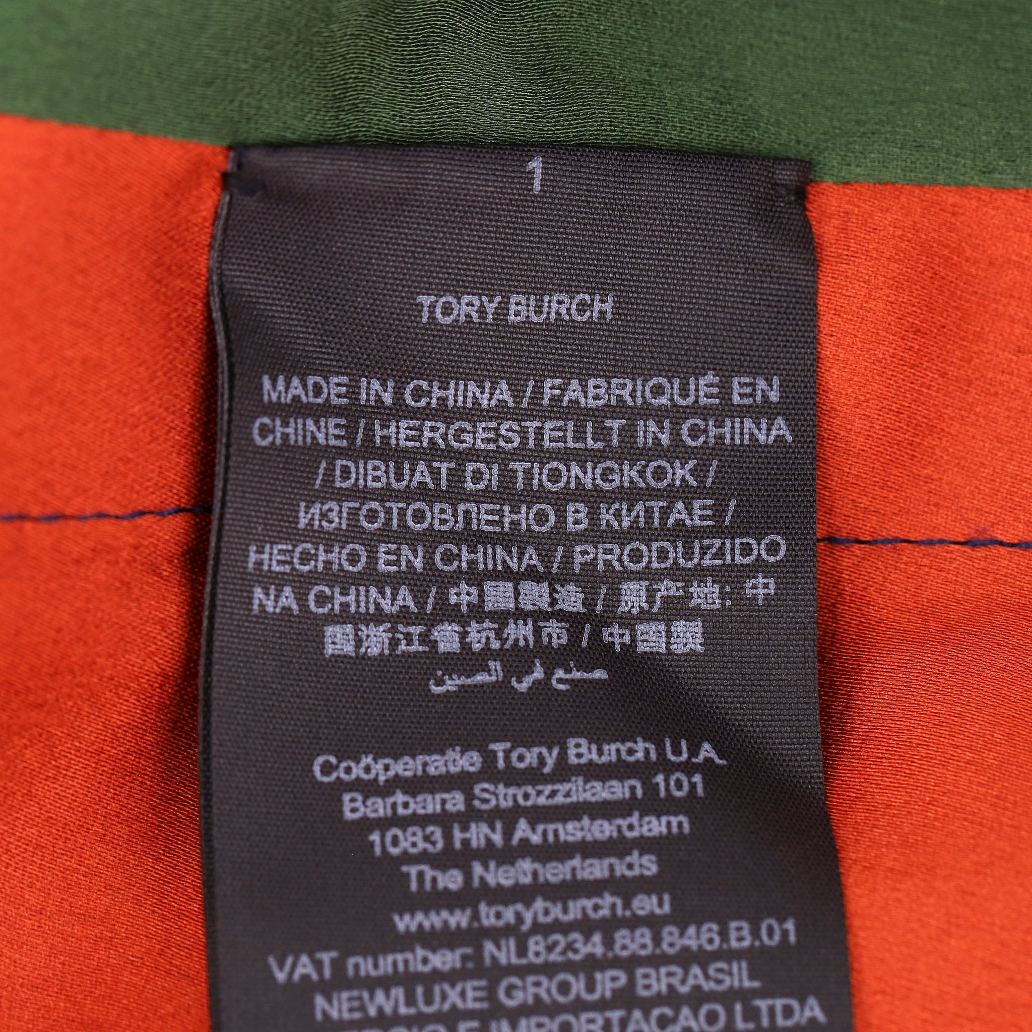 Tory Burch Colour-Block Silk Blend Crepe Wrap Dress. Size 1 - XS - Image 12