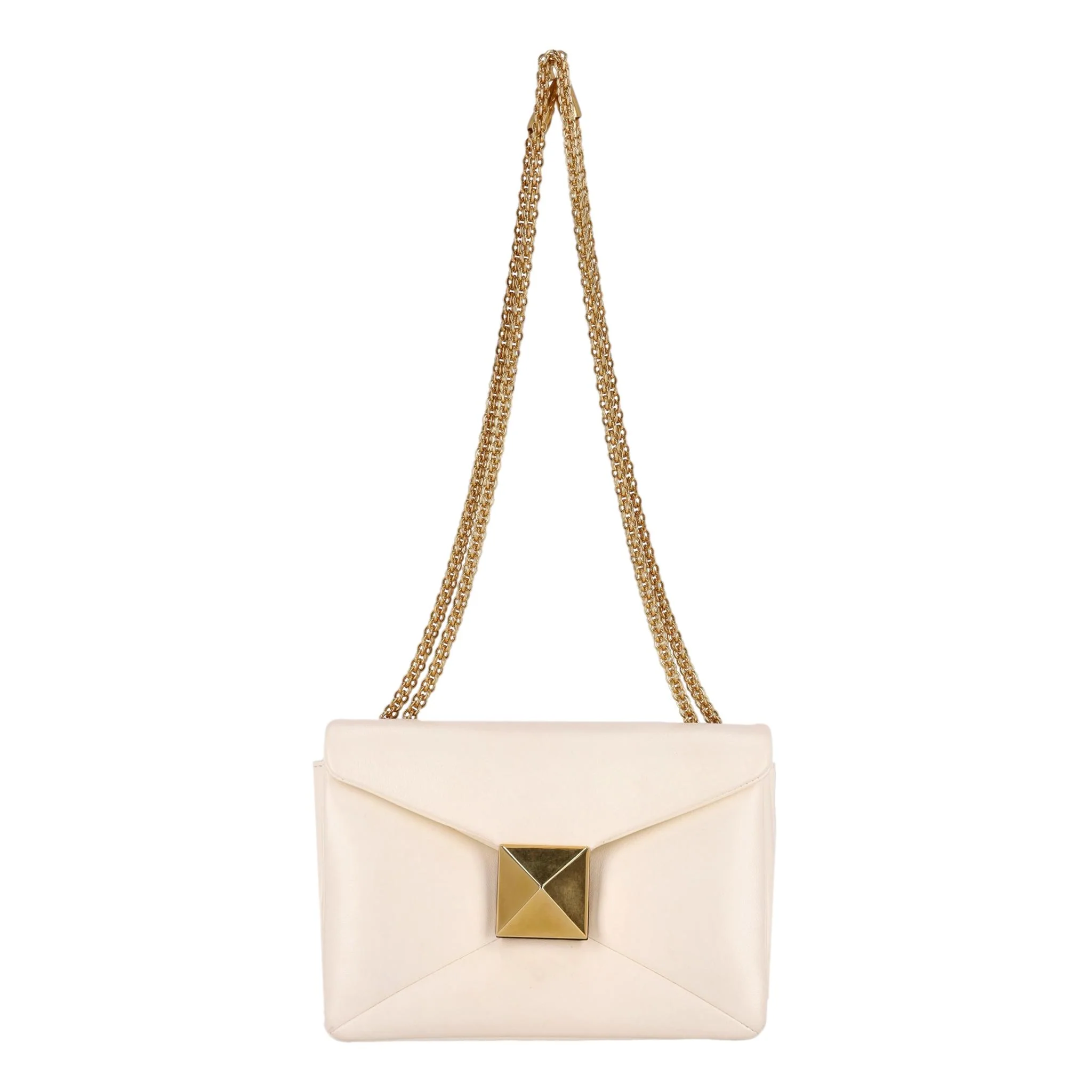 Valentino Garavani Leather One Stud Handbag - Image 3