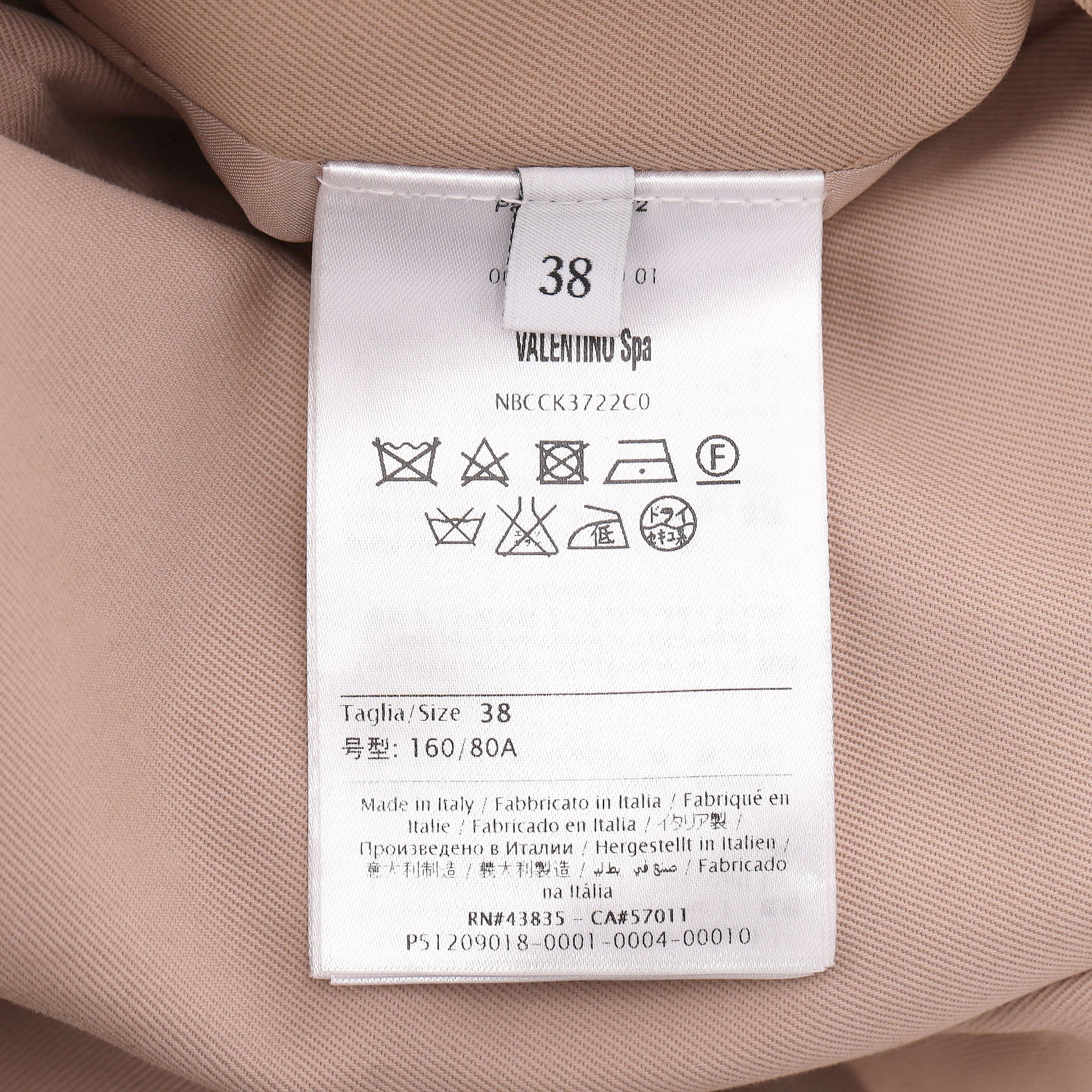 Valentino Tattoo Bead-Embroidered Fur Trimmed Parka Coat. Size 38IT - Image 12