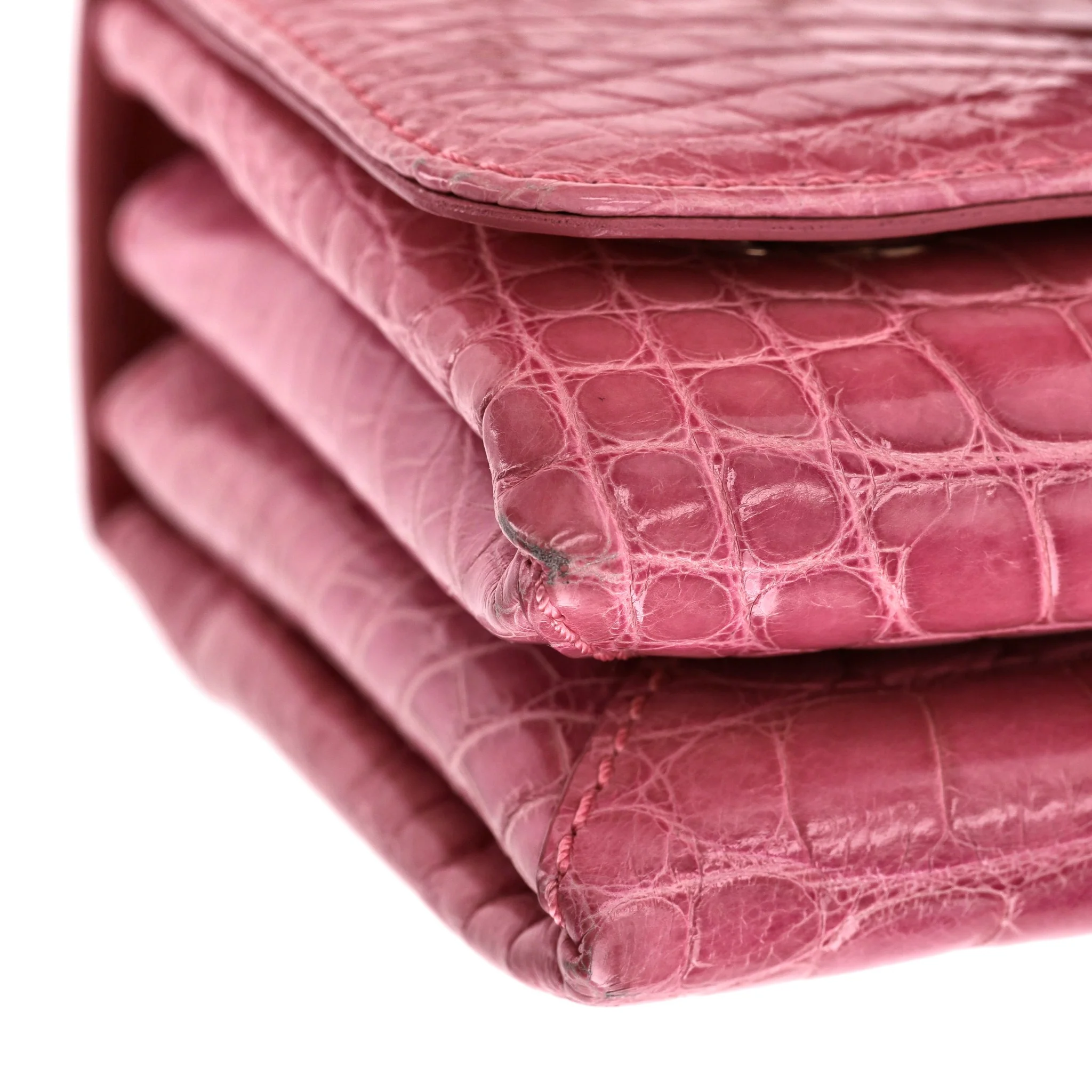 Valentino Crocodile Skin Va Va Voom Bag - Image 10