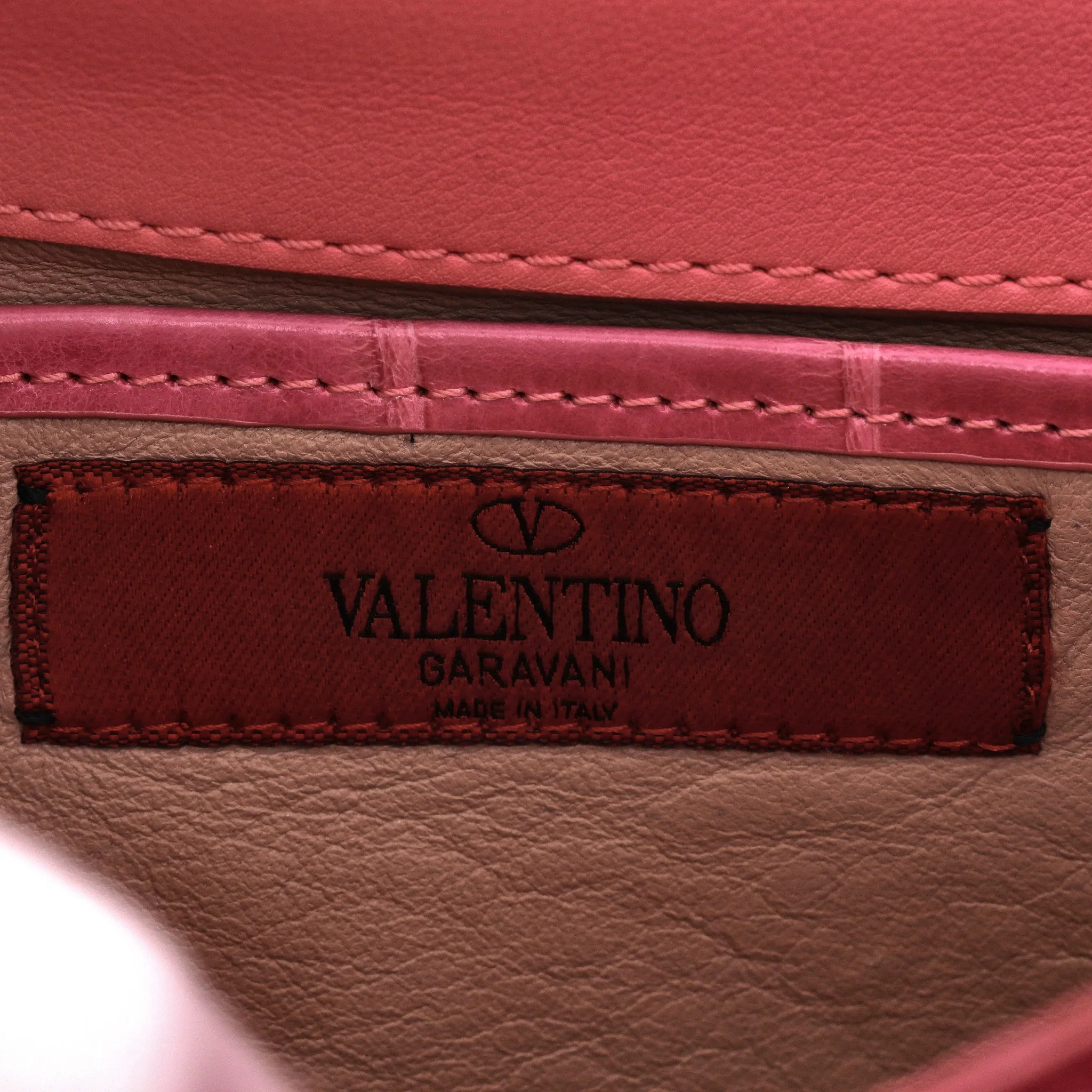 Valentino Crocodile Skin Va Va Voom Bag - Image 11