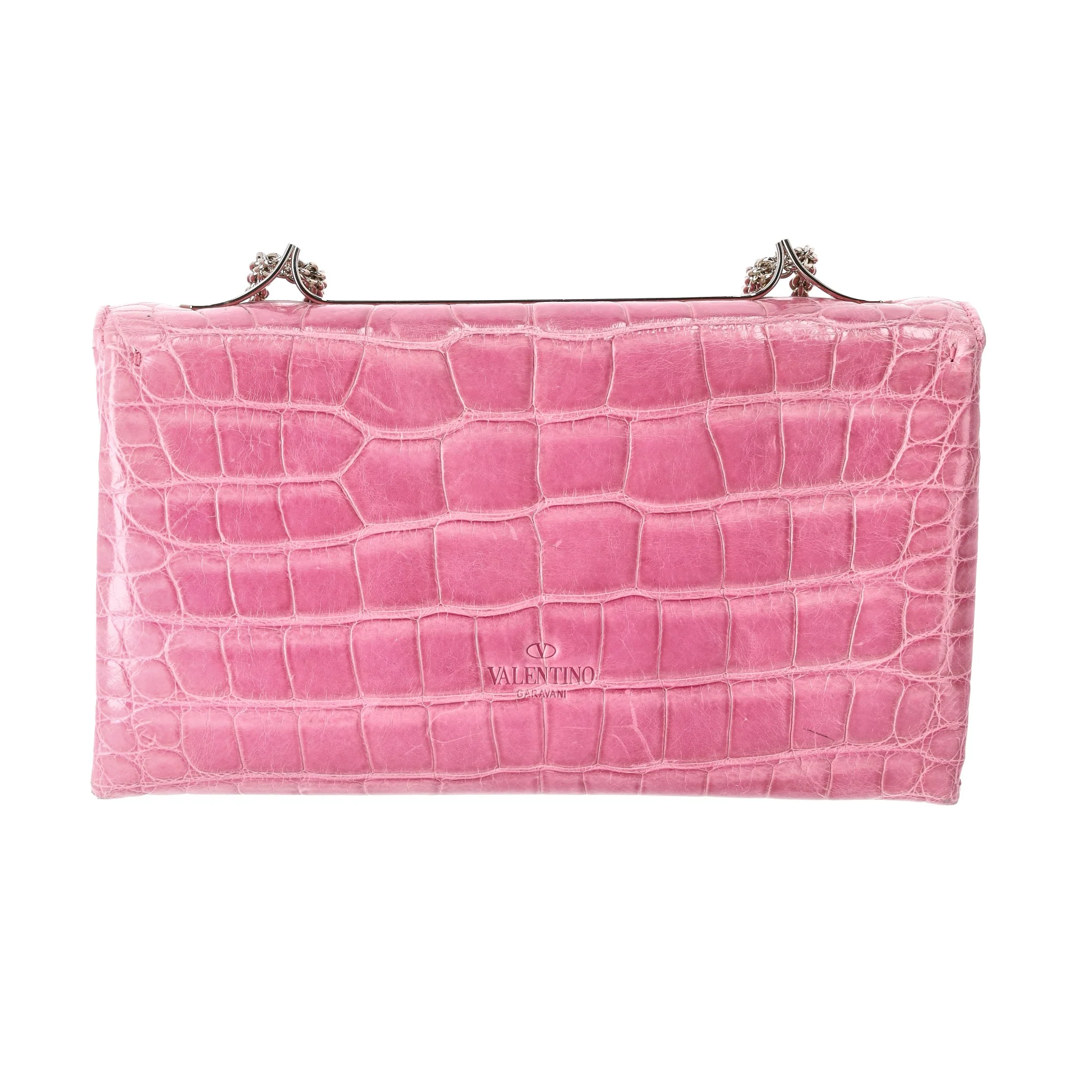 Valentino Crocodile Skin Va Va Voom Bag - Image 5