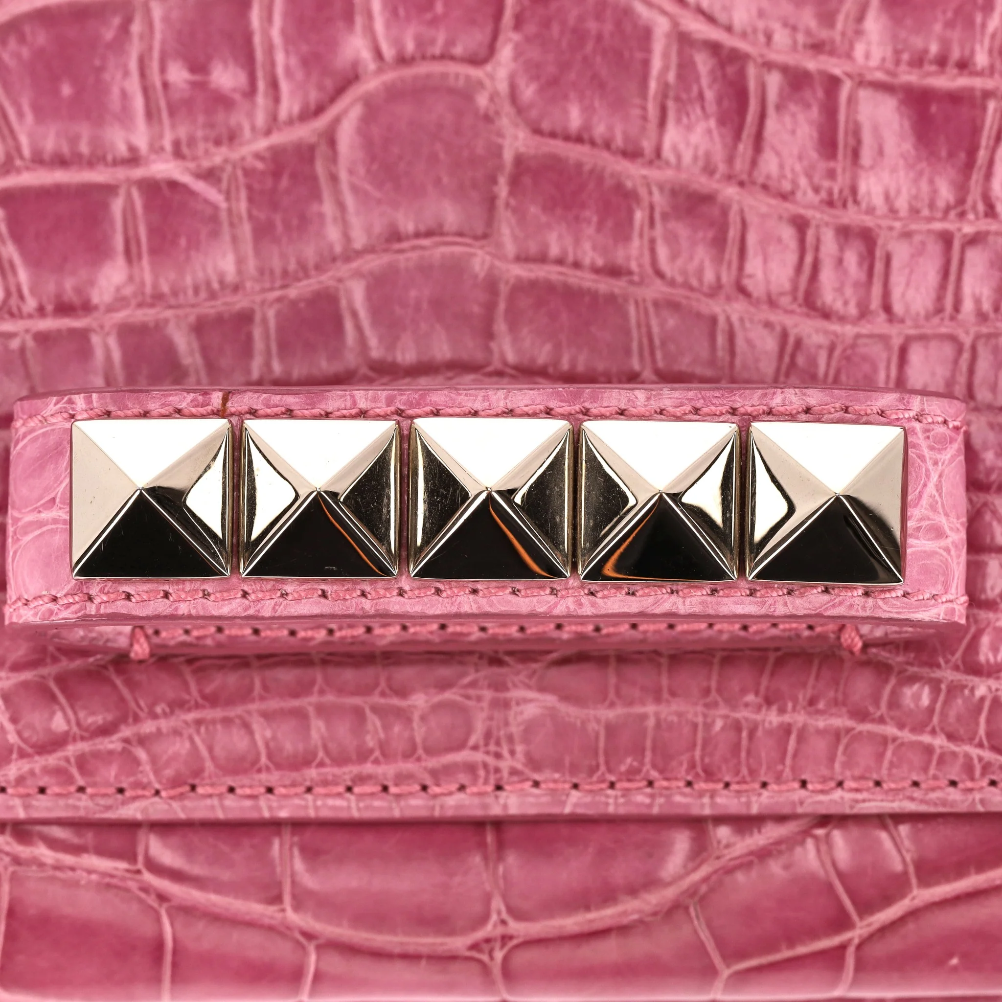 Valentino Crocodile Skin Va Va Voom Bag - Image 7