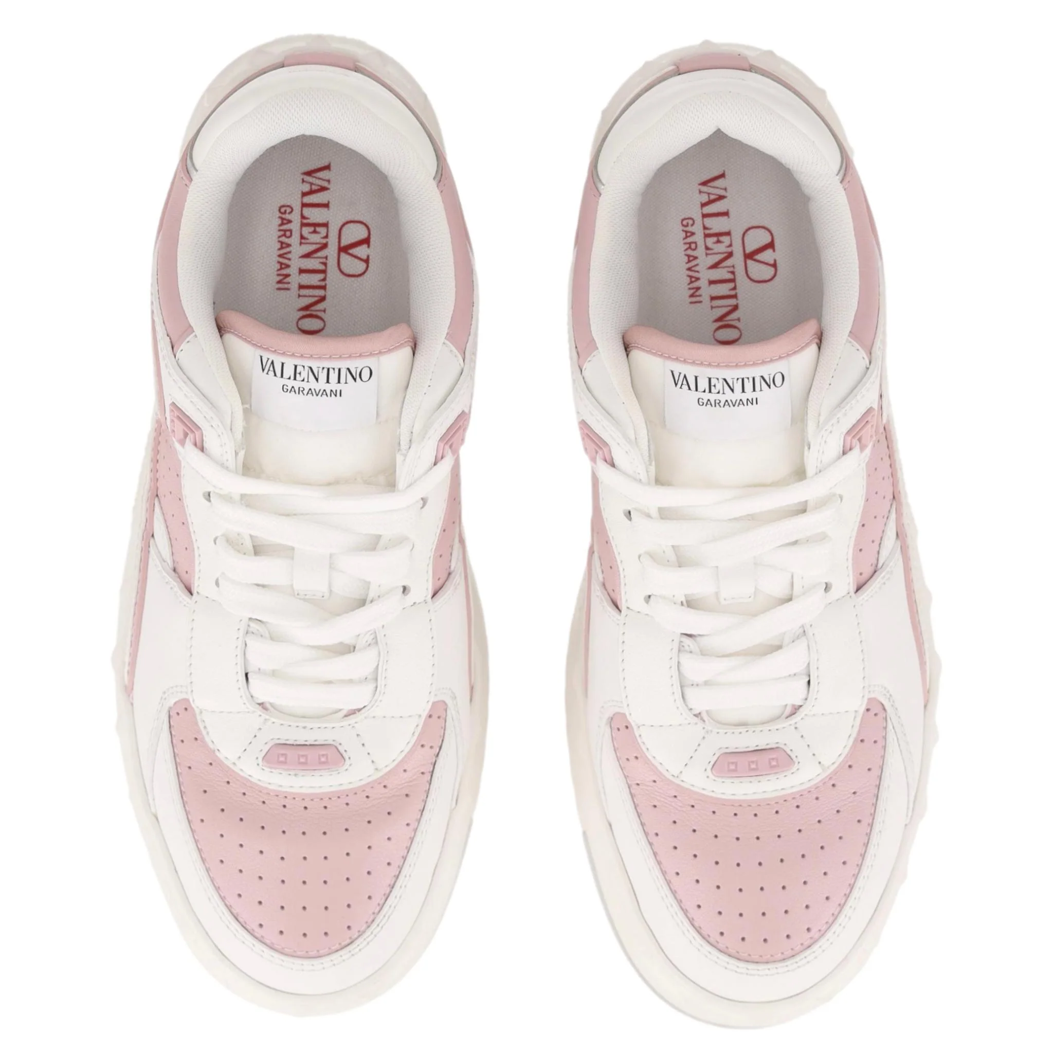 Valentino Garavani Freedots XL Leather Platform Sneakers. Size 37 - Image 2