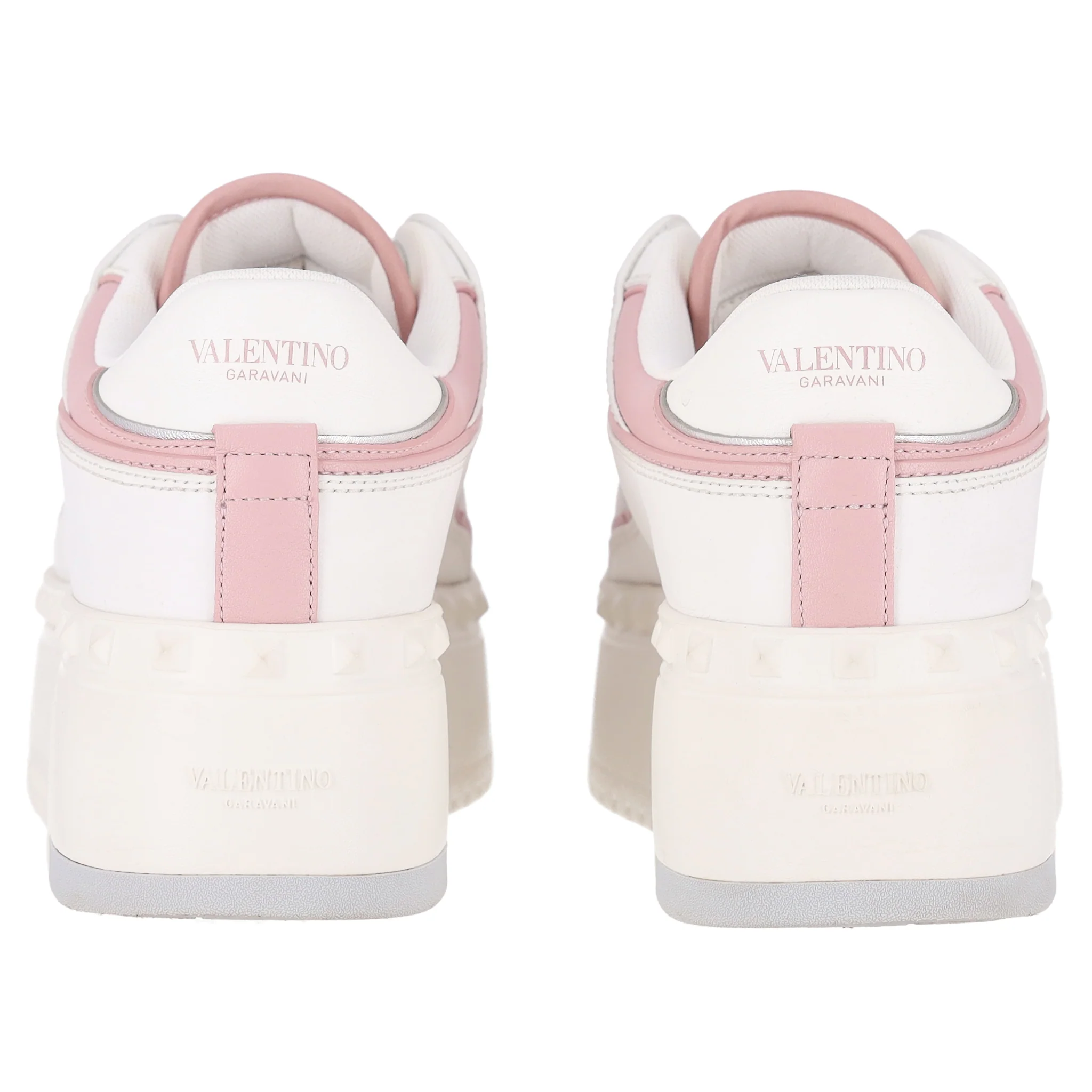 Valentino Garavani Freedots XL Leather Platform Sneakers. Size 37 - Image 3