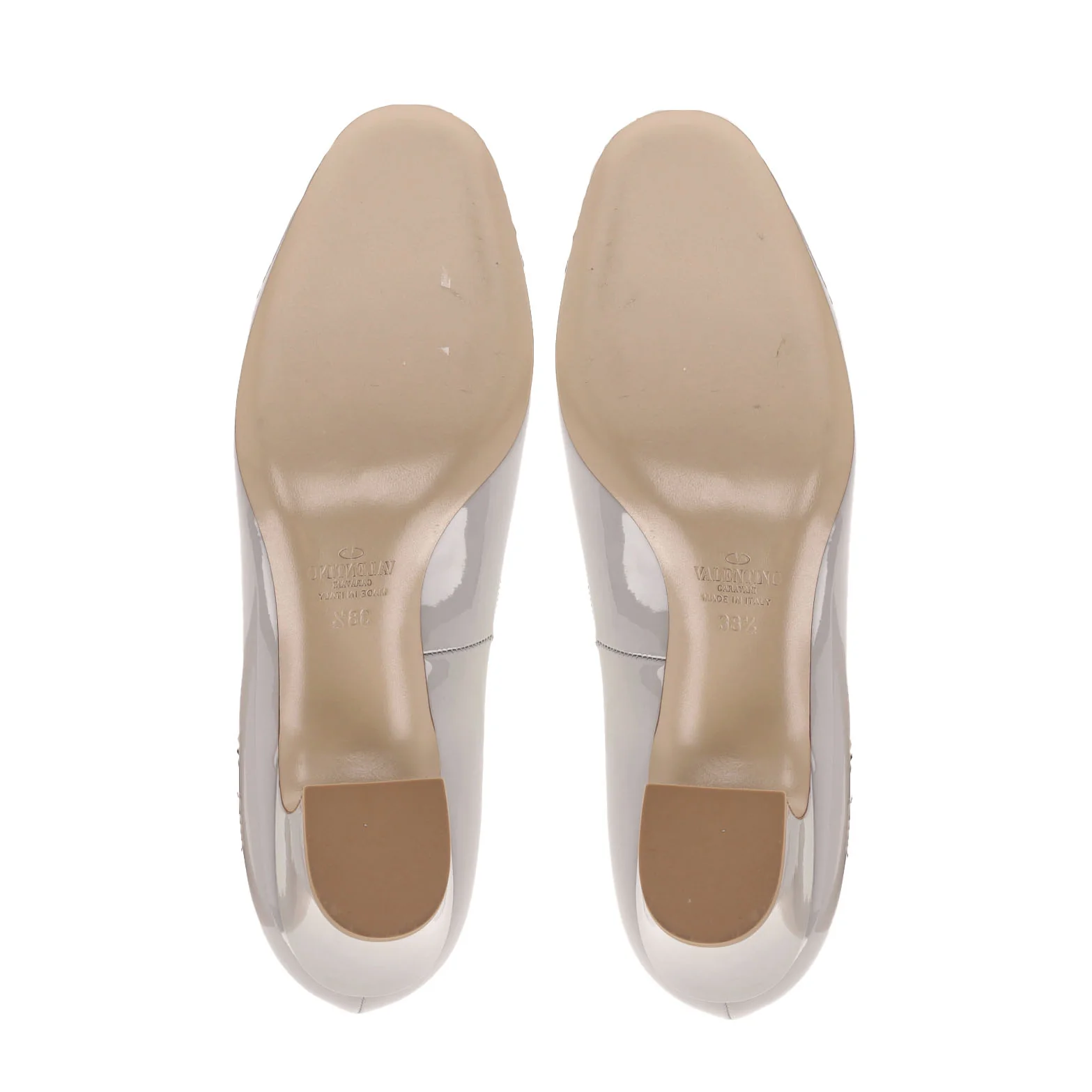 Valentino Garavani Tan-Go Patent Leather Pumps. Size 38.5 - Image 6
