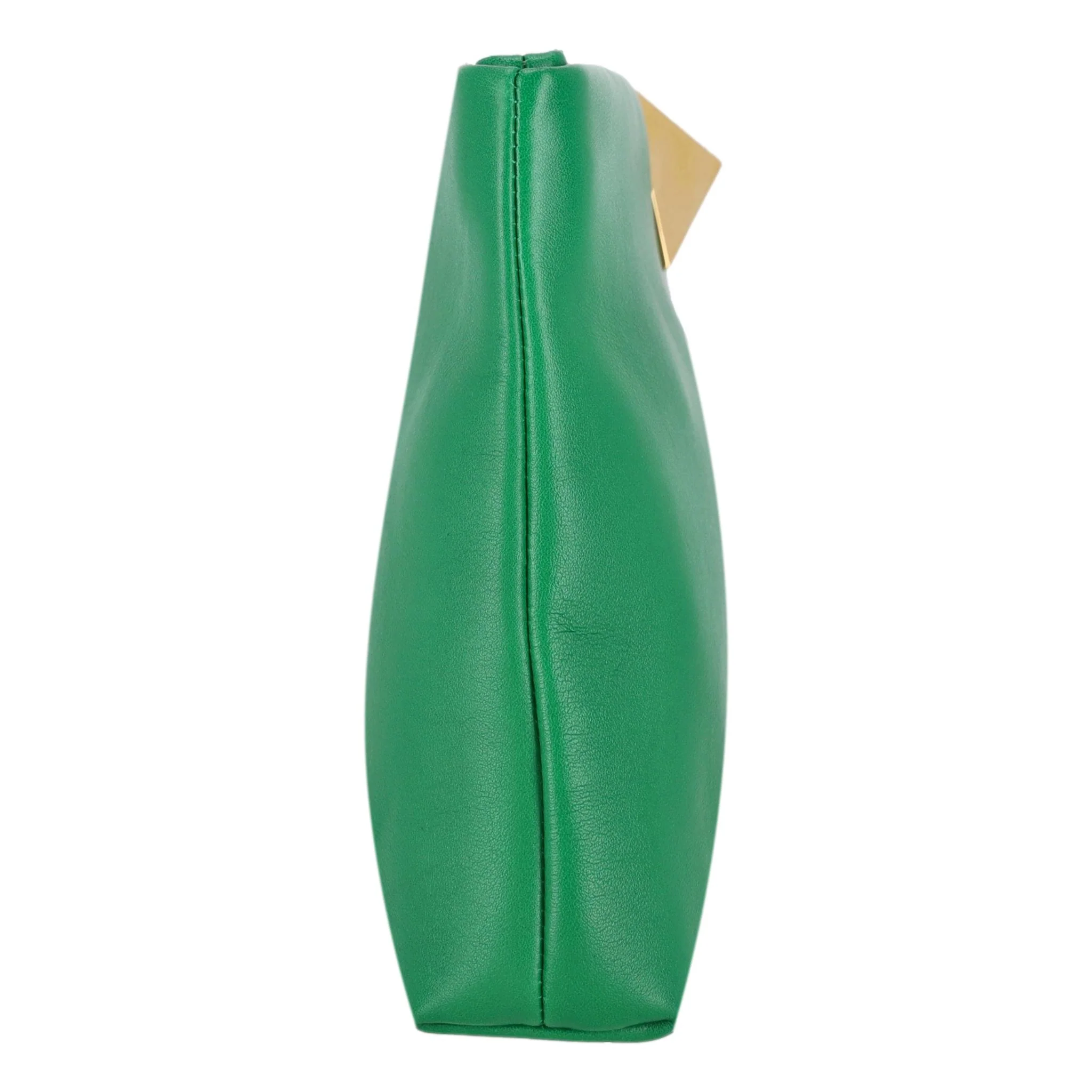 Valentino One Stud Leather Clutch Bag - Image 3