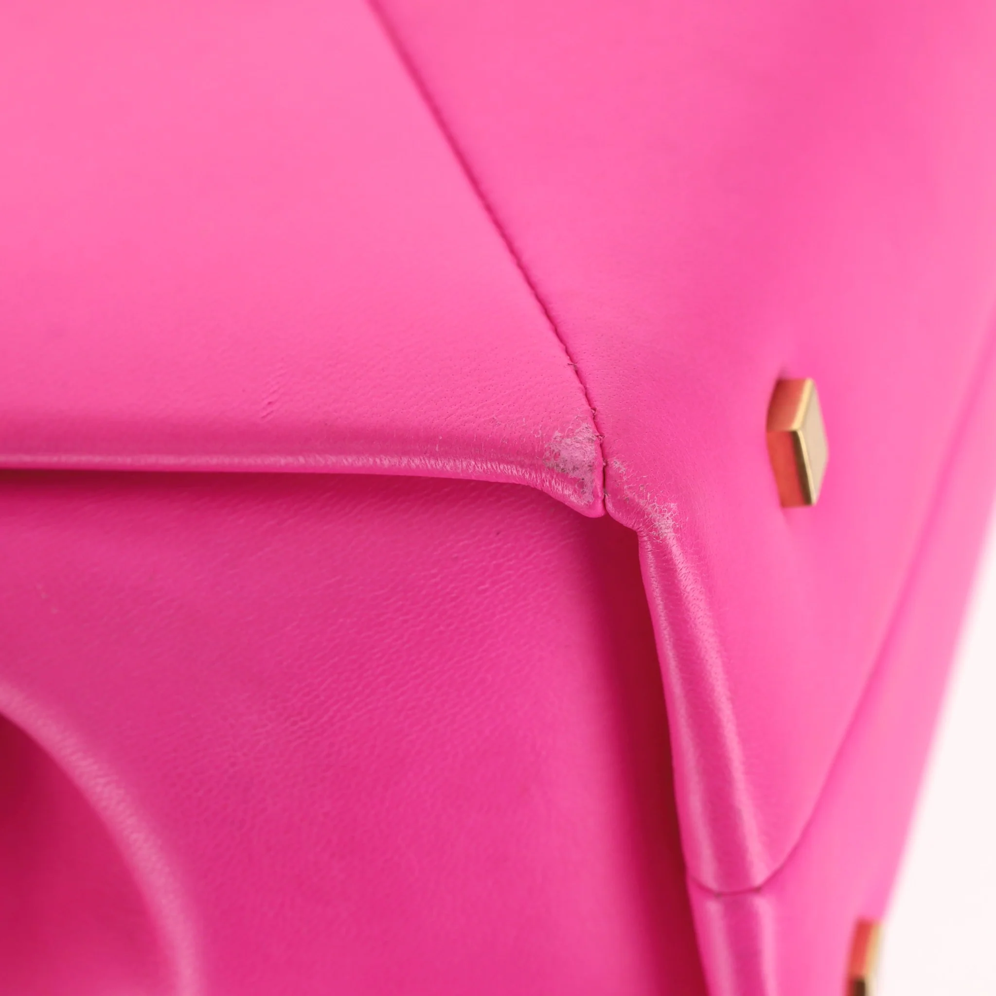 Valentino One Stud Small Leather Top Handle/Crossbody Bag - Image 14