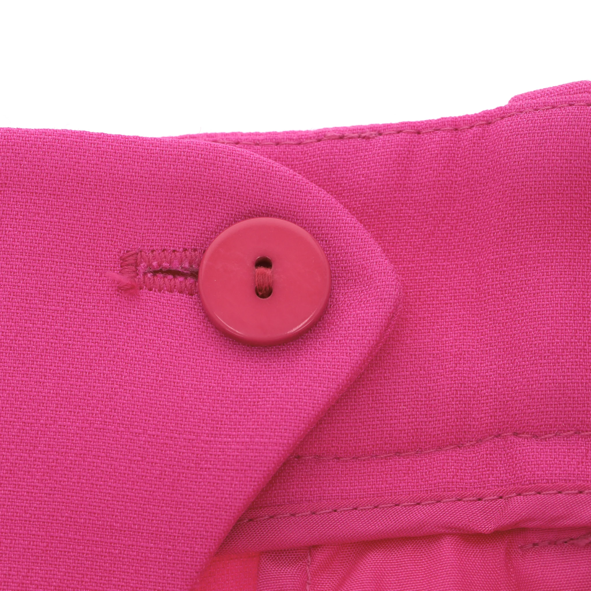 Valentino Tailored Straight-Leg Virgin Wool & Silk Blend Trousers. Size 38IT - Image 5