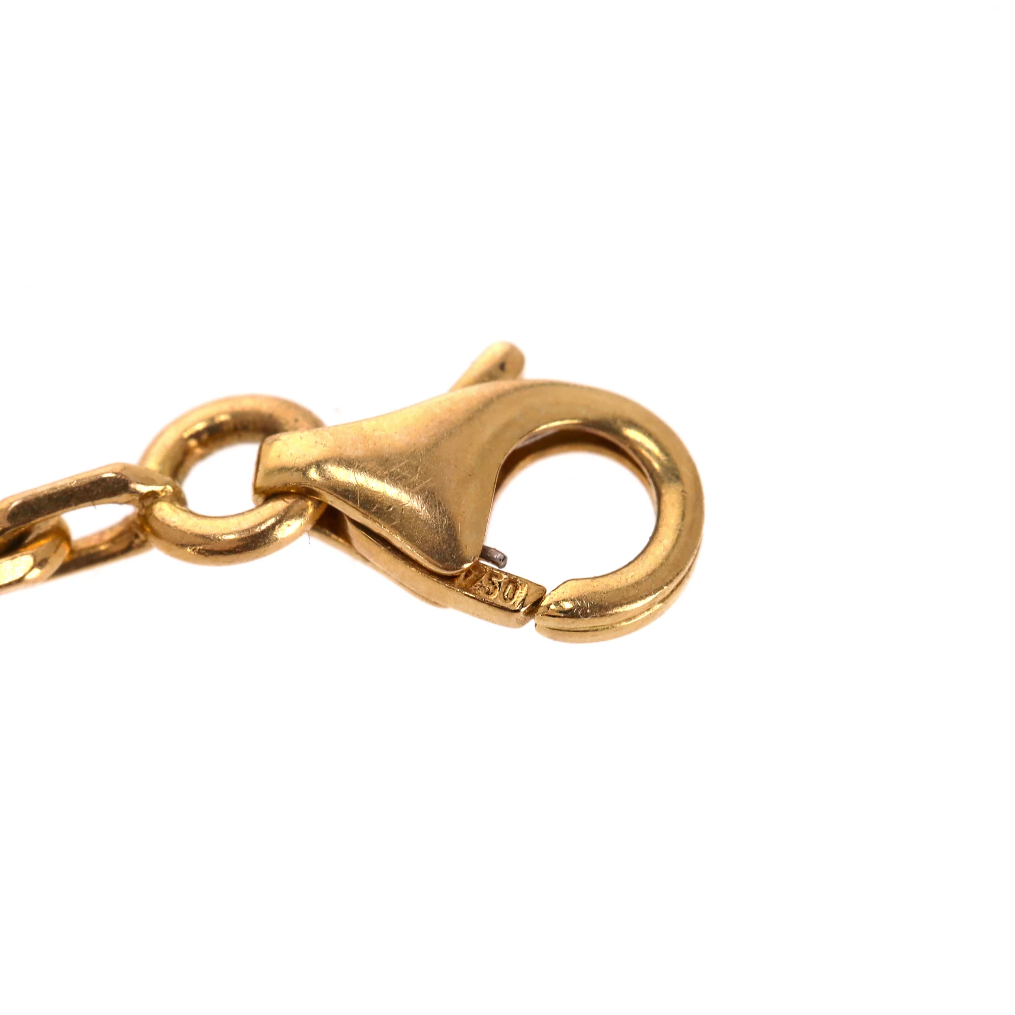Van Cleef & Arpels Lucky Alhambra Bracelet With Four Motifs Set in 18K Yellow Gold - Image 7