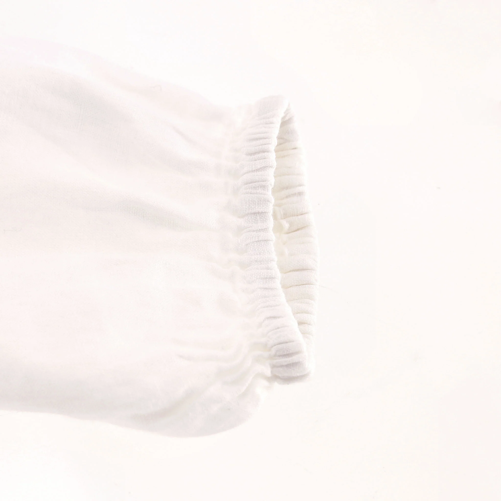 Velvet Linen Ruffle Shirt. Size S - Image 7