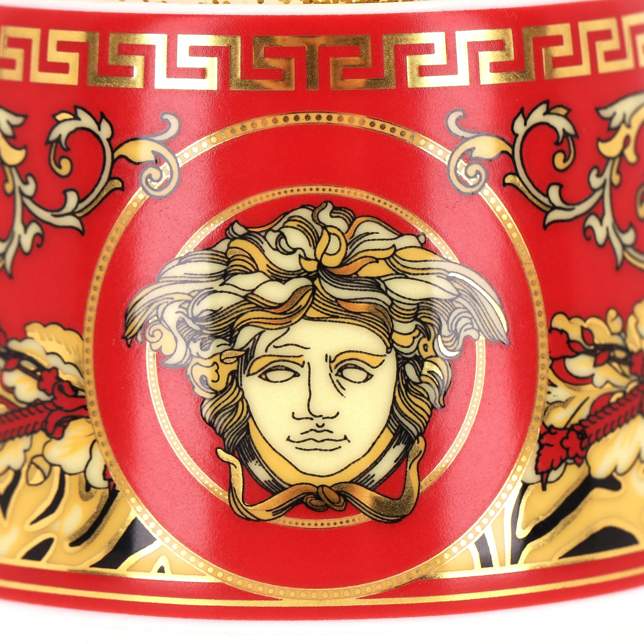 Versace by Rosenthal Medusa-Head Virtus Holiday Snow Globe - Image 5