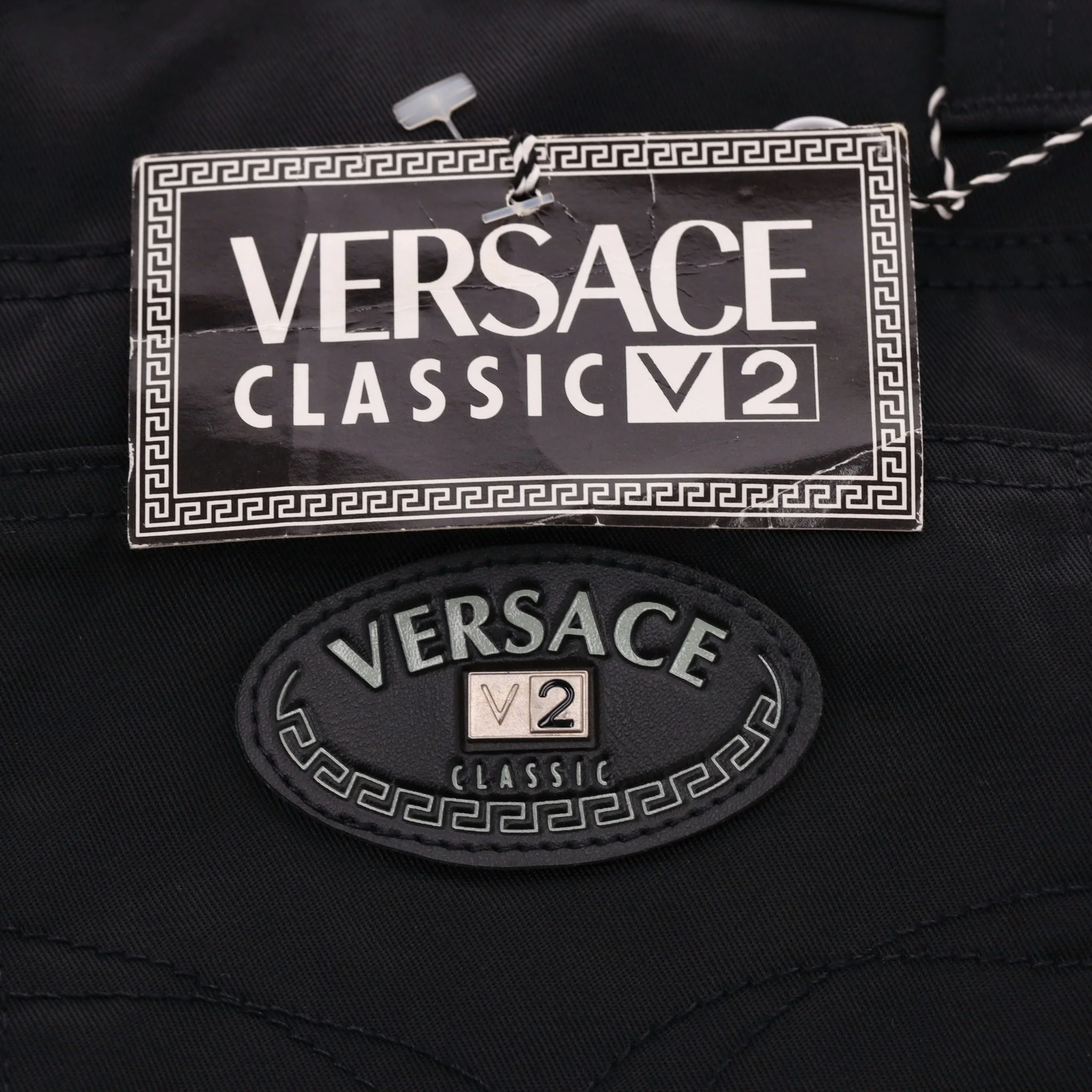 Versace Classic V2 Cotton Trousers. Size 30 - Image 6