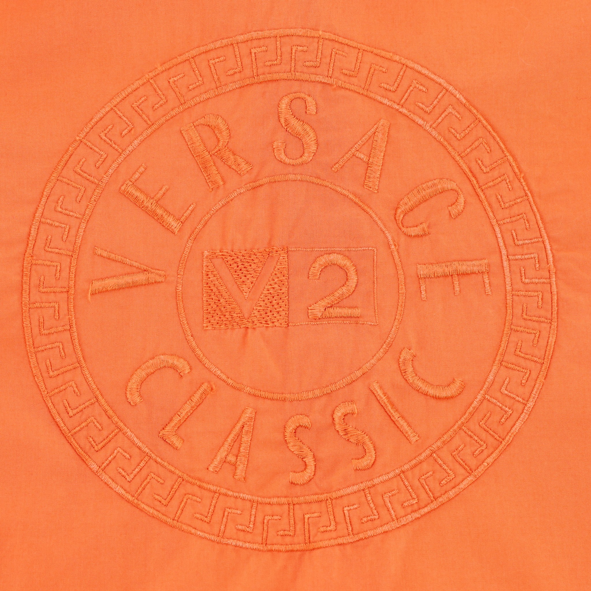 Versace Classic V2 Logo Cotton Shirt. Size S - Image 5