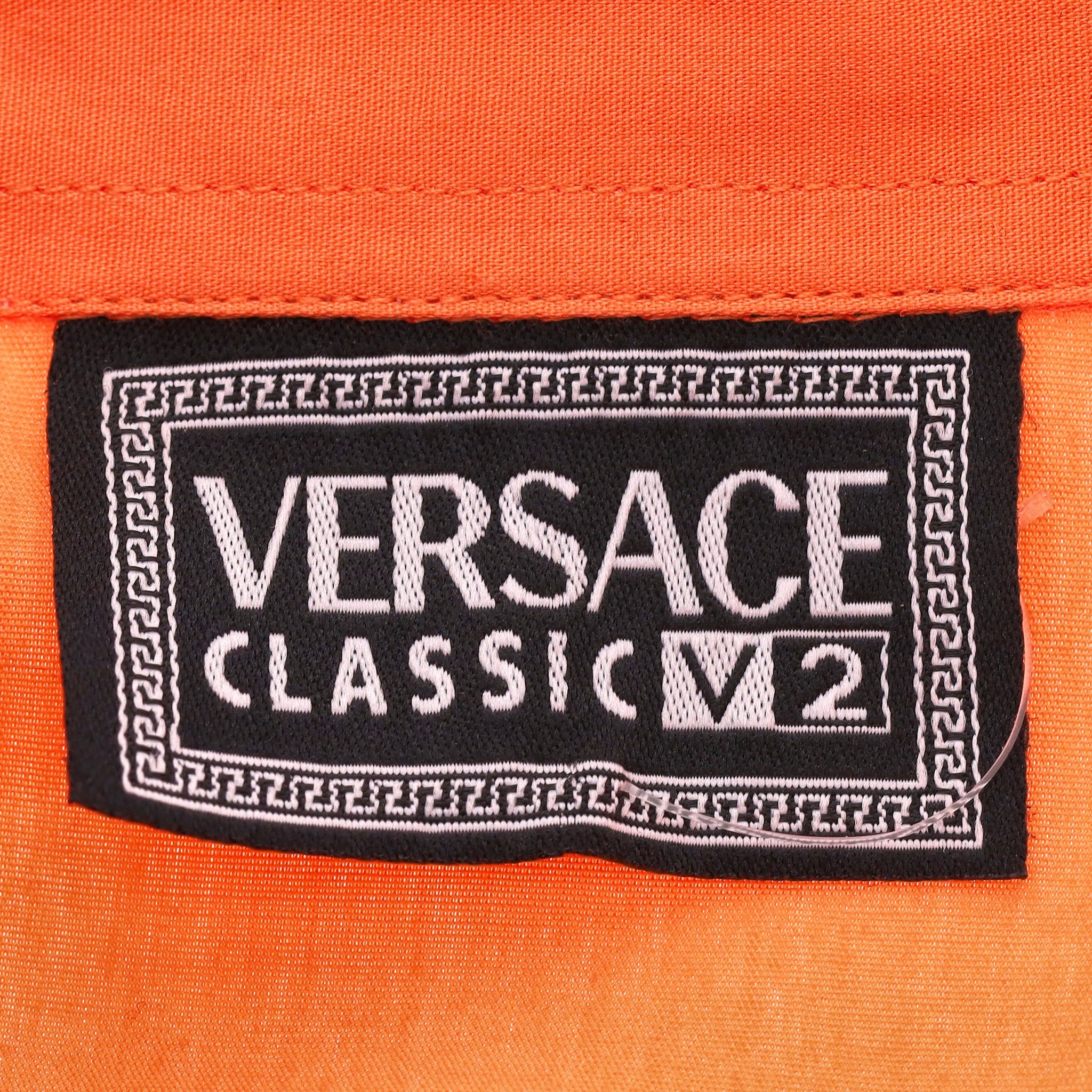 Versace Classic V2 Logo Cotton Shirt. Size S - Image 7