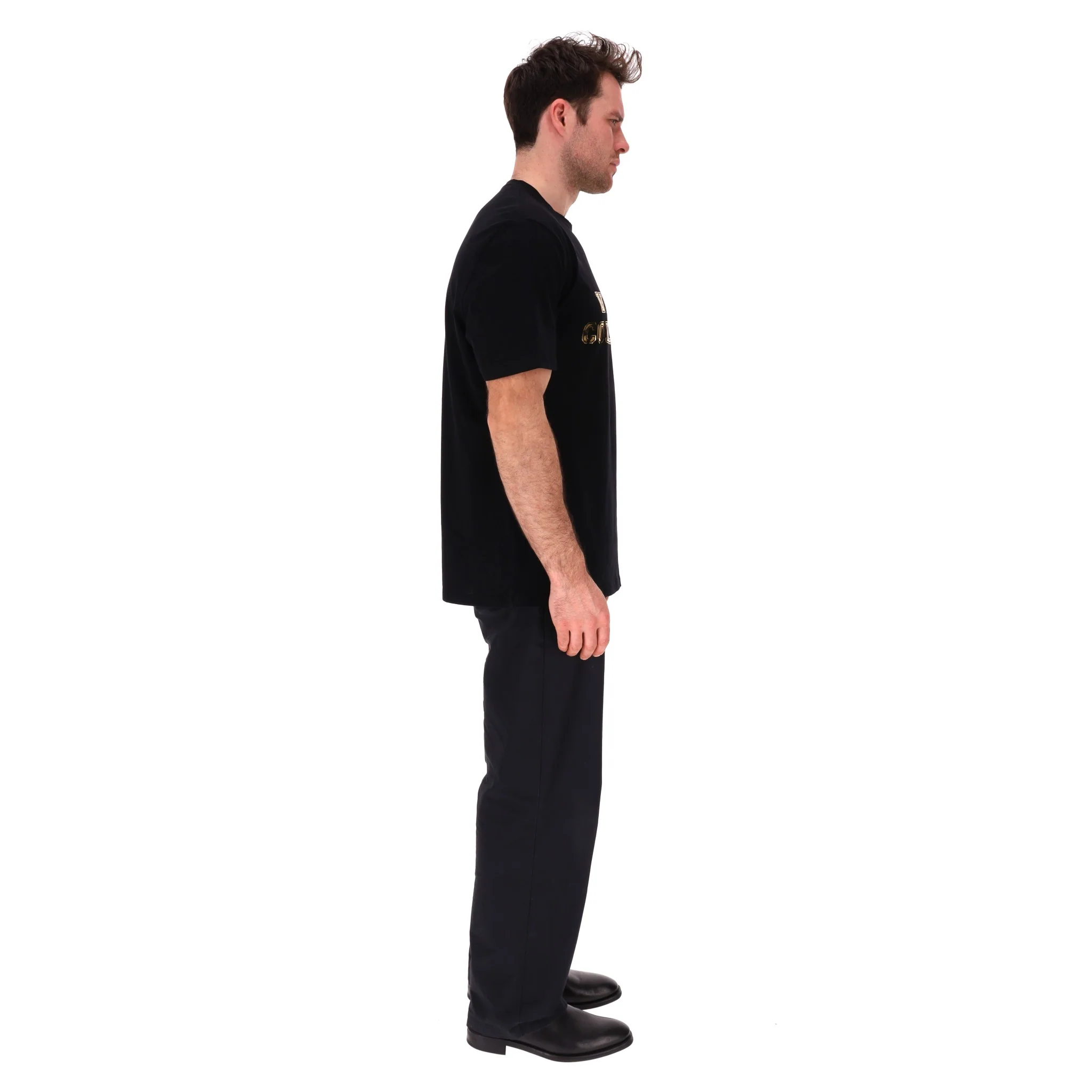 Versace Collection Cotton Logo T-Shirt. Size XXXL - Image 3