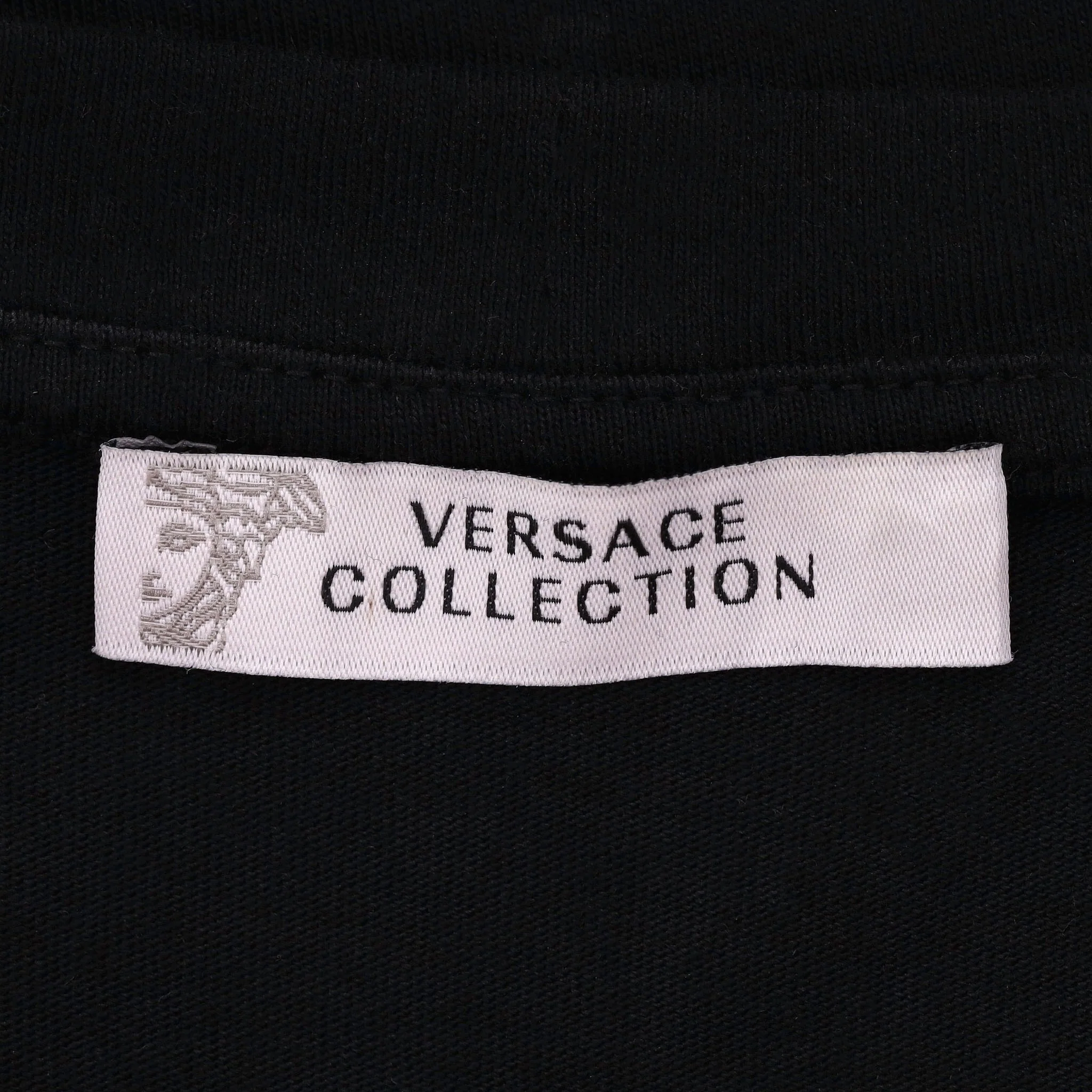 Versace Collection Cotton Logo T-Shirt. Size XXXL - Image 6