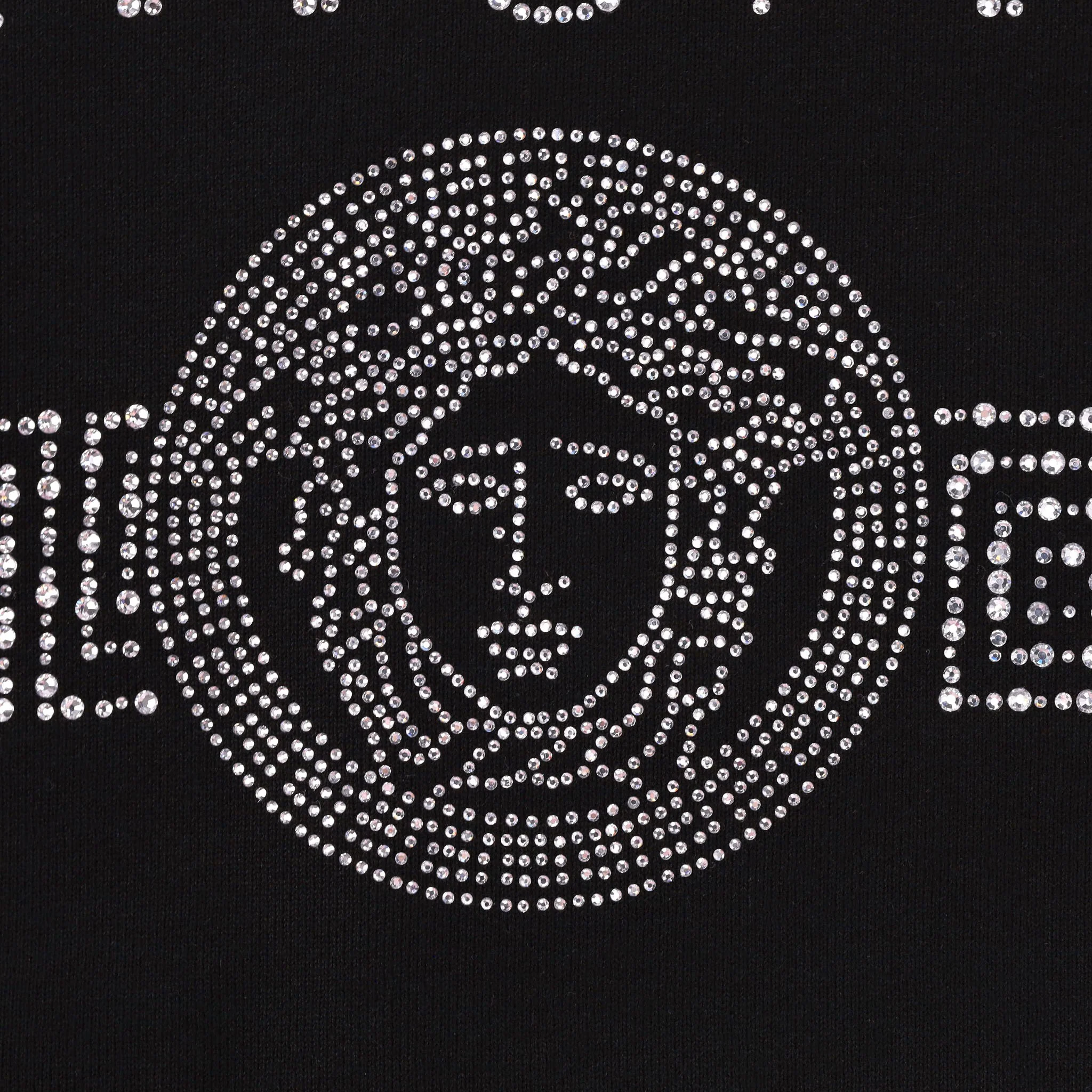 Versace Crystal Medusa Logo Cotton Sweatshirt. Size 3XL - Image 5