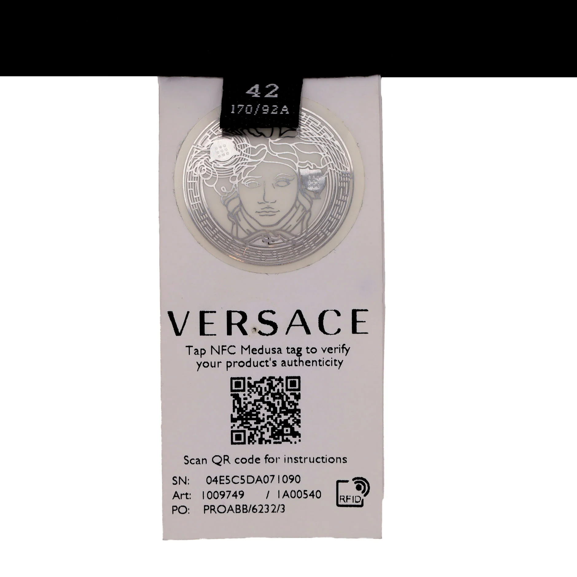 Versace Cut-Out Detail Midi Dress. Size 42IT - Image 7