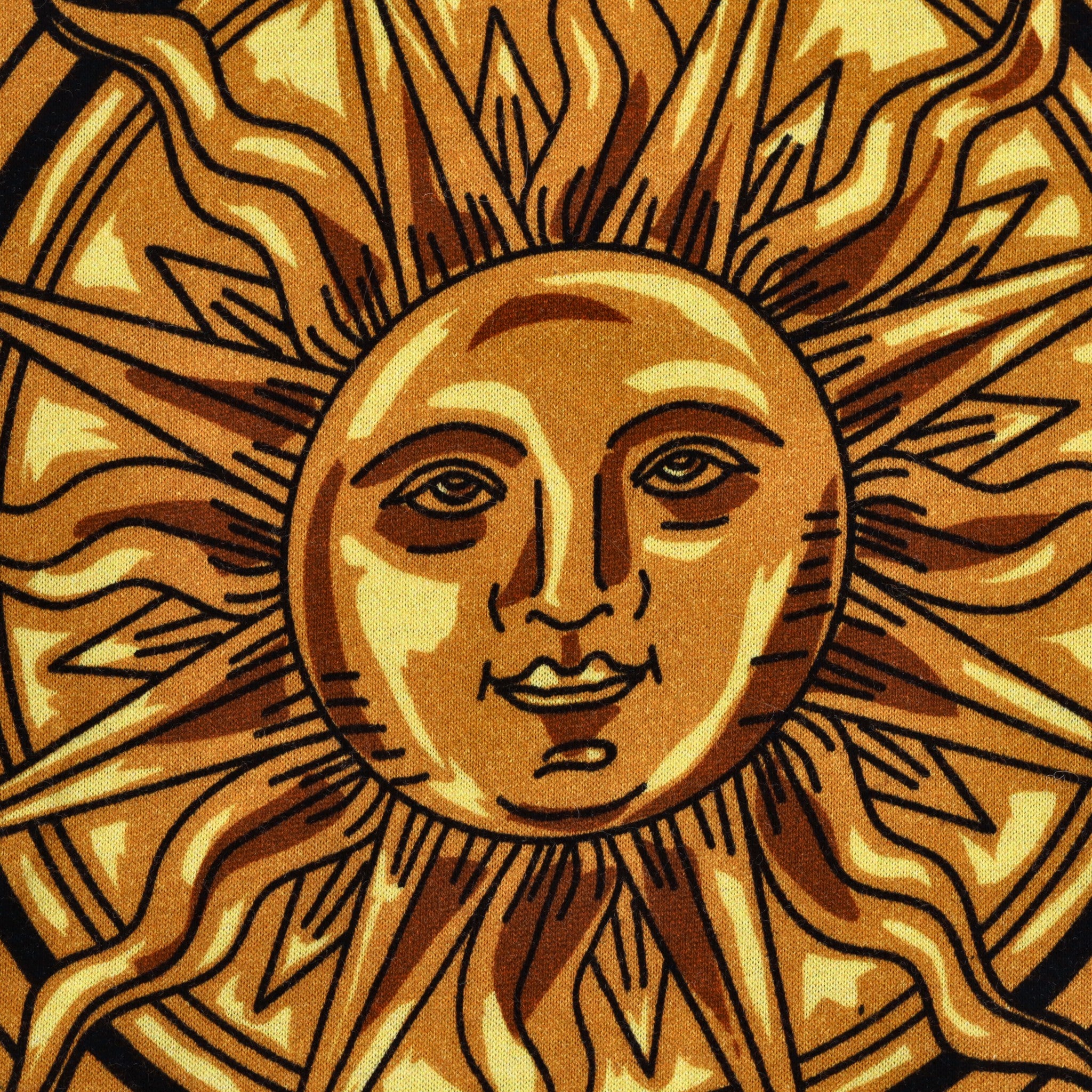 Versace Jeans Couture Baroque Sun Logo Printed T-Shirt. Size XXL - Image 5