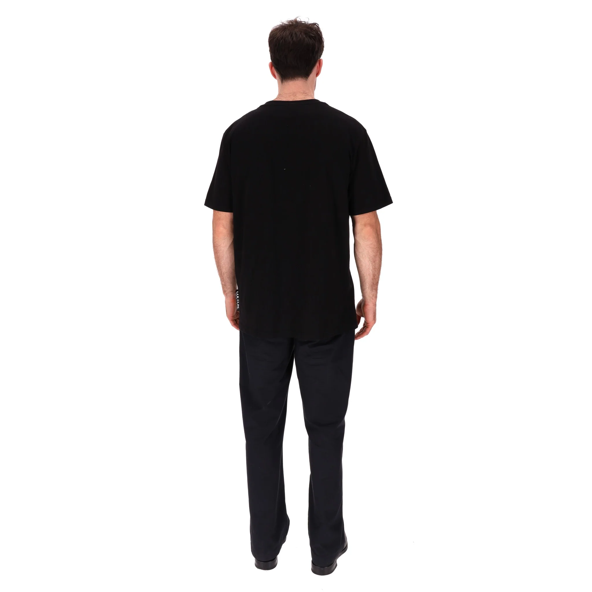 Versace Jeans Couture Logo Printed Cotton T-Shirt. Size XXXL - Image 4