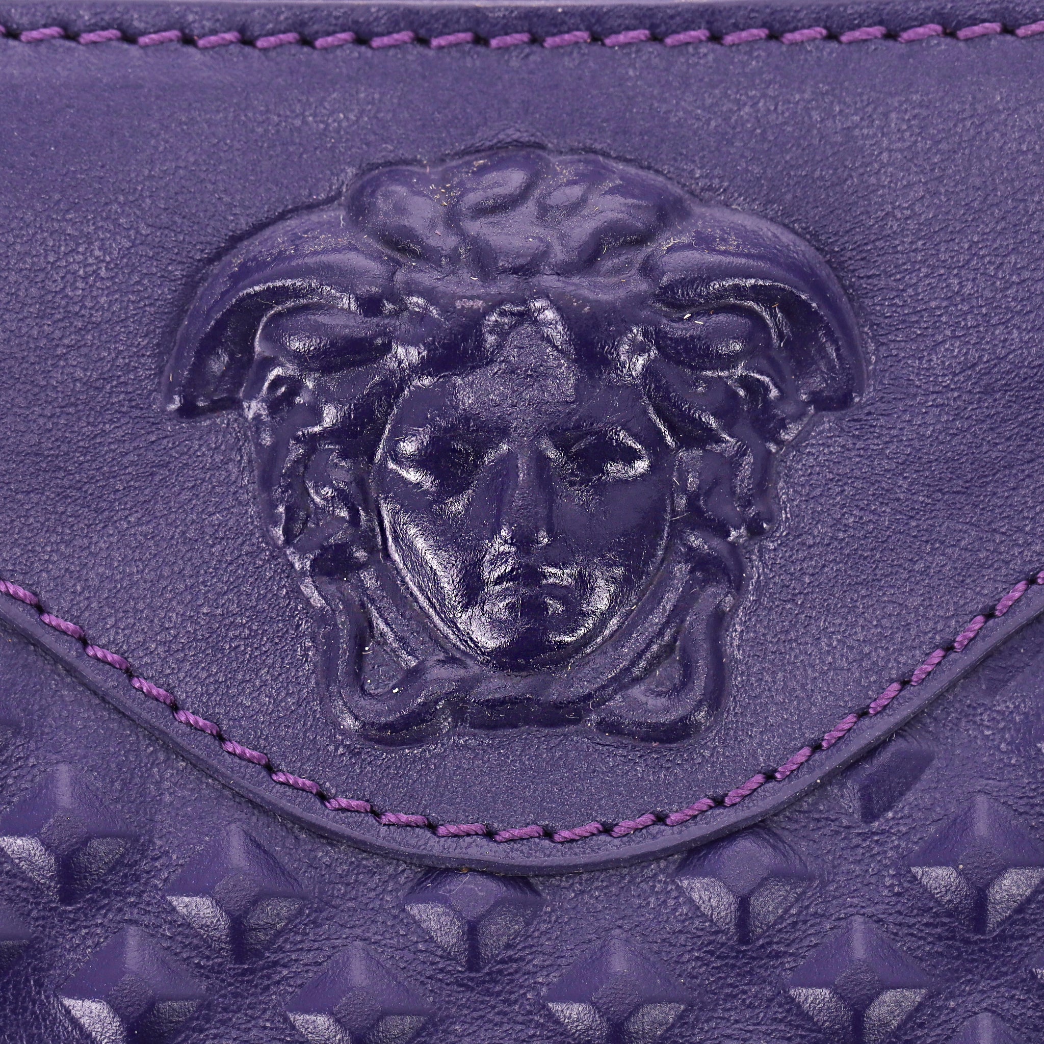 Versace Medusa Leather Wallet - Image 7