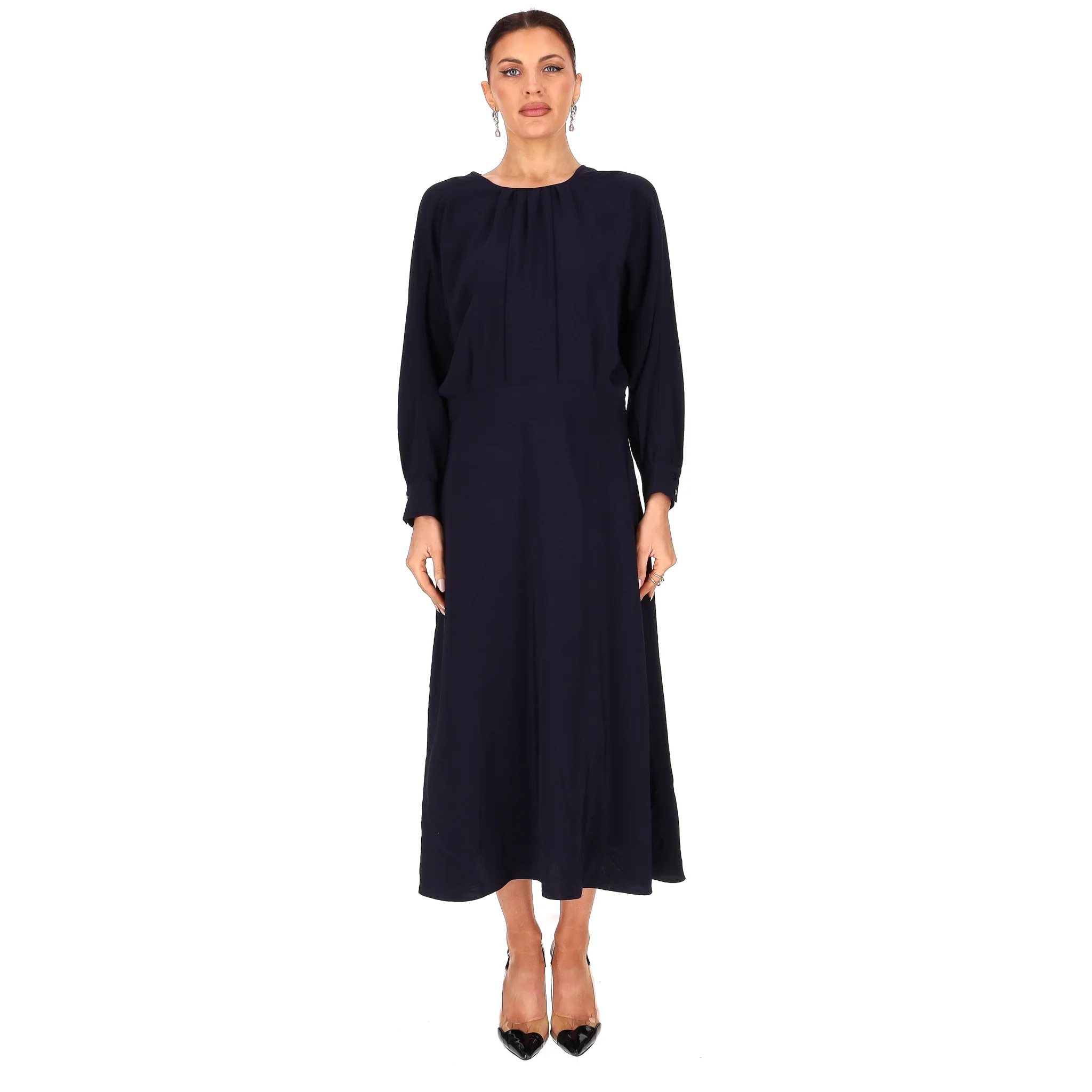 Victoria Beckham Dolman Sleeve Midi Dress. Size 10UK - Image 2