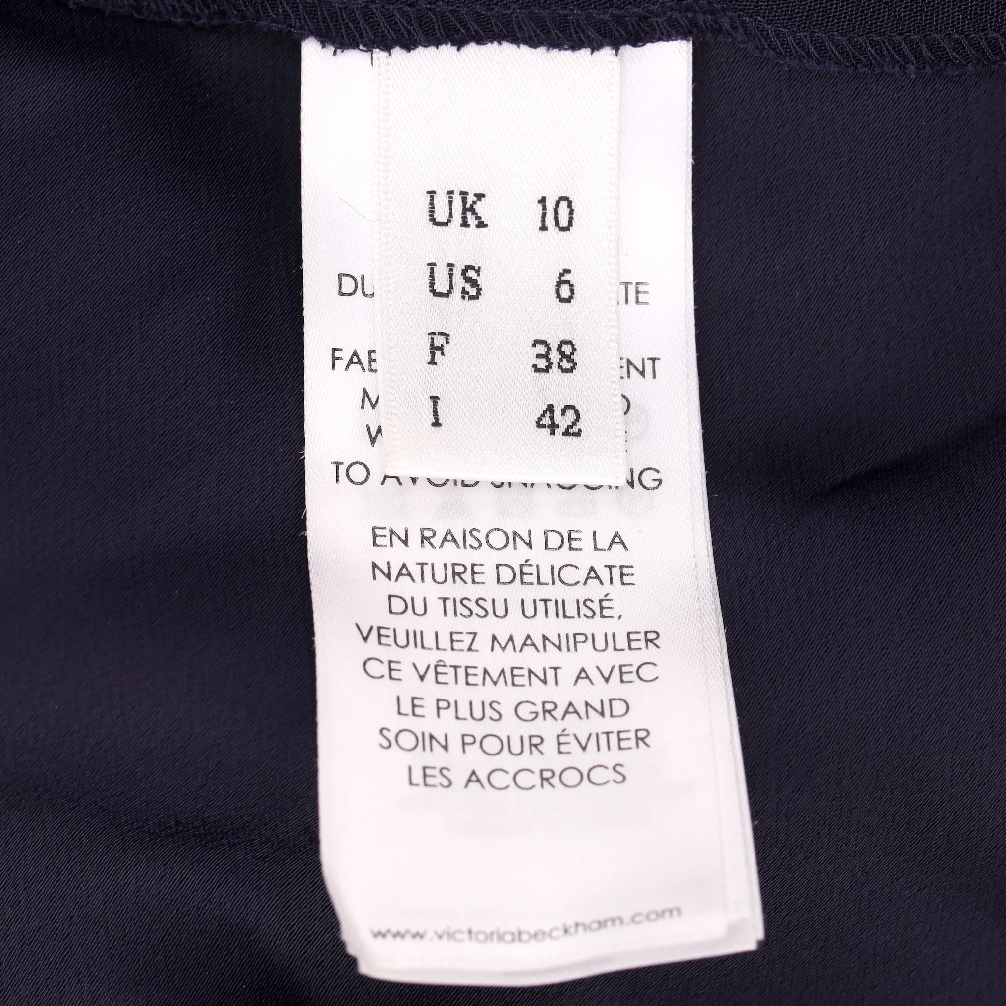 Victoria Beckham Dolman Sleeve Midi Dress. Size 10UK - Image 8