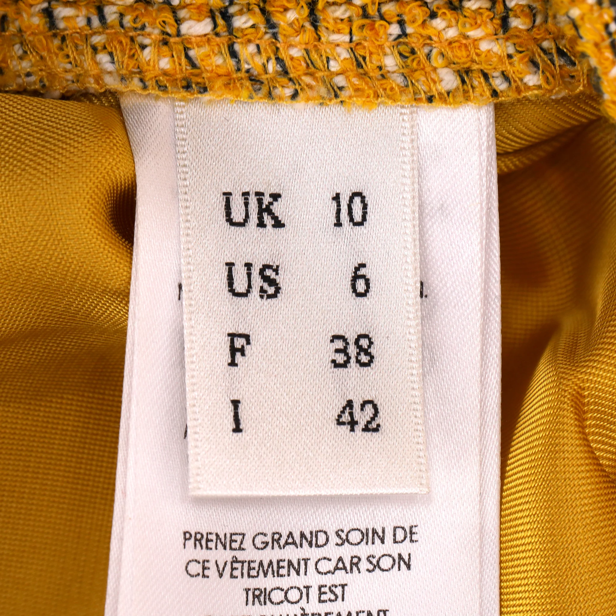 Victoria Beckham Tweed Straight-Leg Trousers. Size 10UK - Image 8