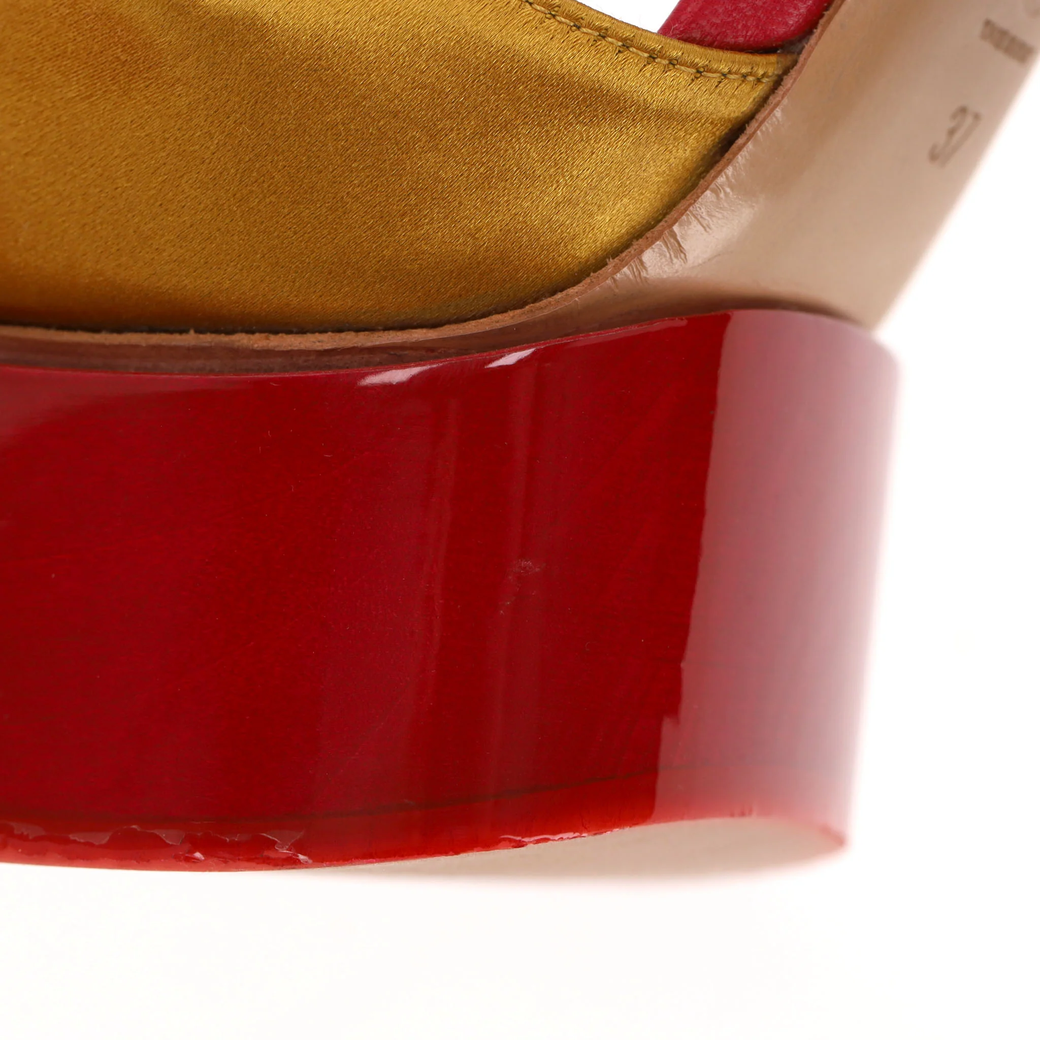 Vivienne Westwood Colour-Block Platform Sandals. Size 37 - Image 10