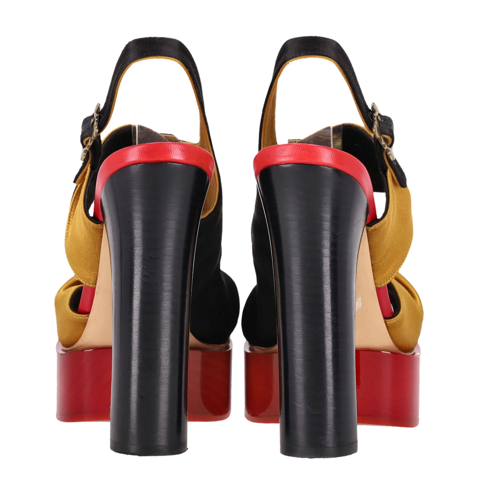 Vivienne Westwood Colour-Block Platform Sandals. Size 37 - Image 5