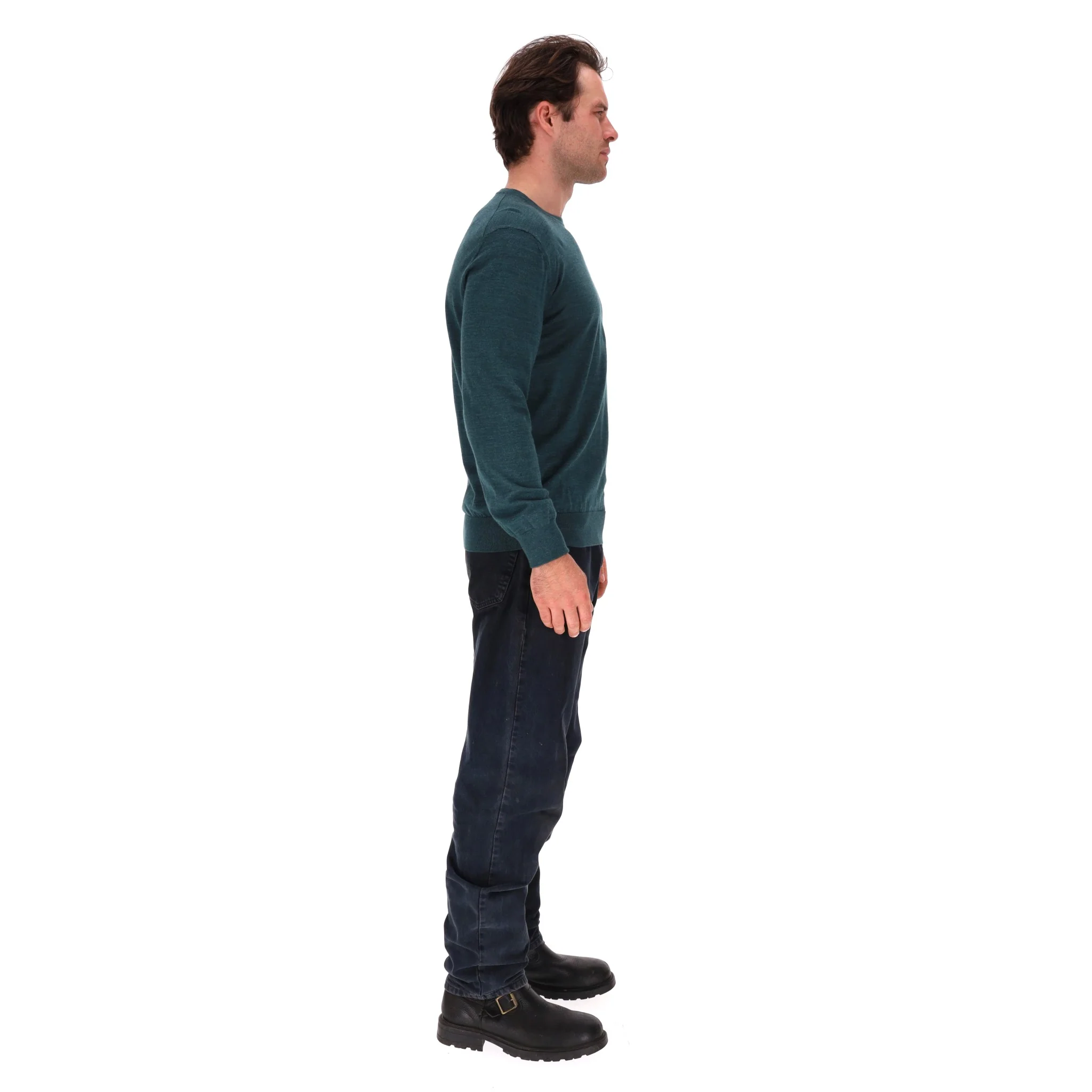 Zegna Cashmere & Silk Jumper. Size L - Image 3